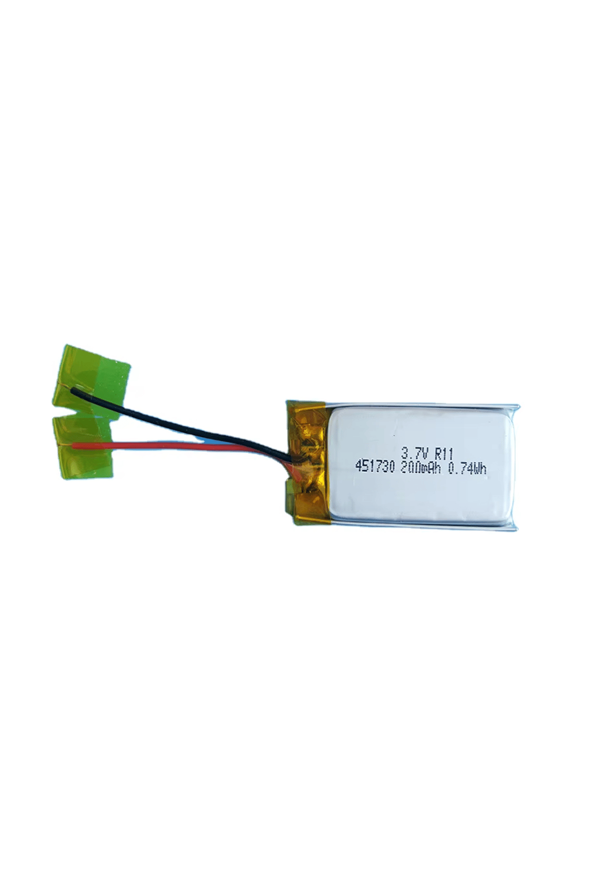 Lityum Polimer Pil 3.7V 200mAh Çok Amaçlı Yedek Batarya 451730