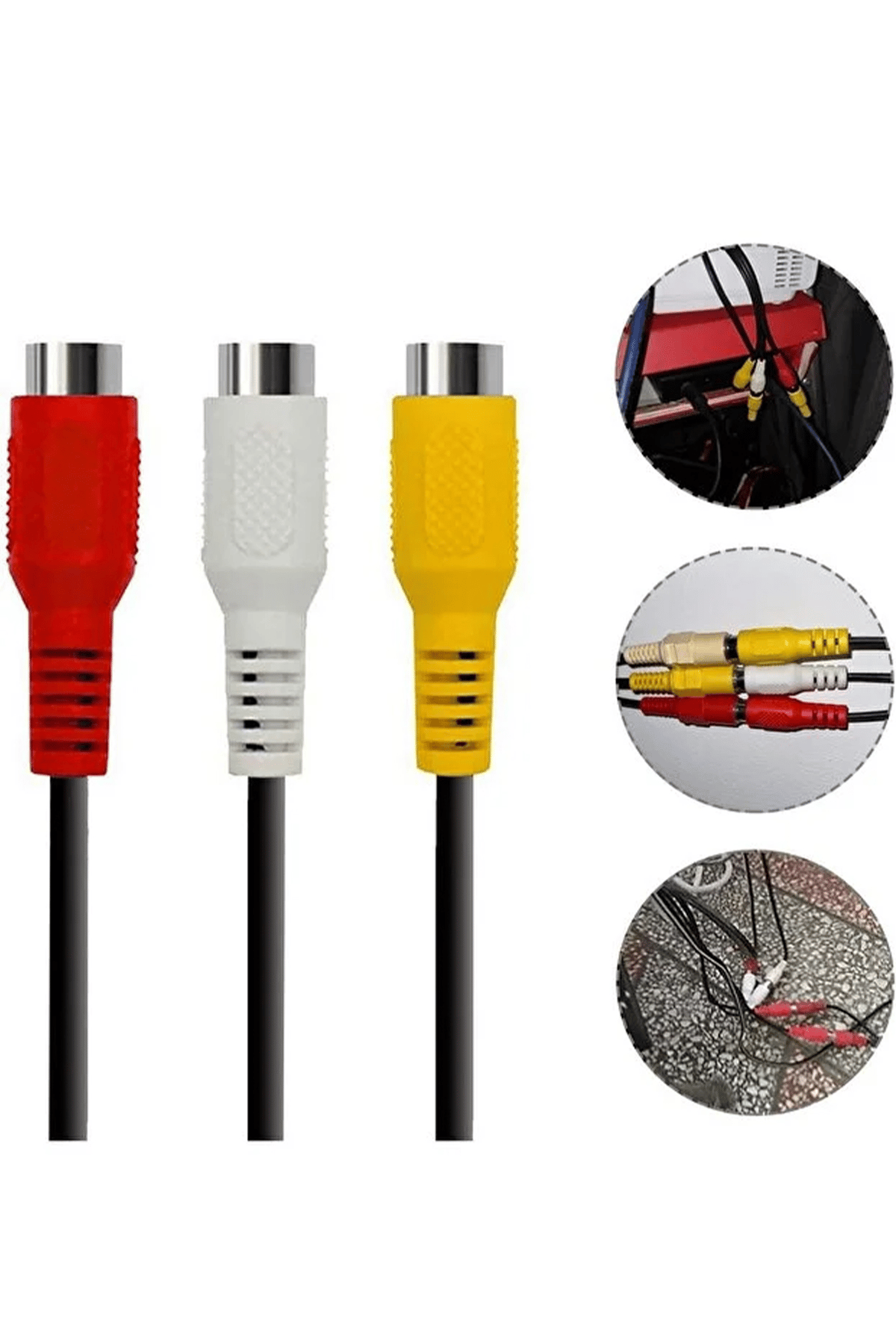NARİTA NRT-10143 3.5 AUX TO 3RCA 3+1 KABLO