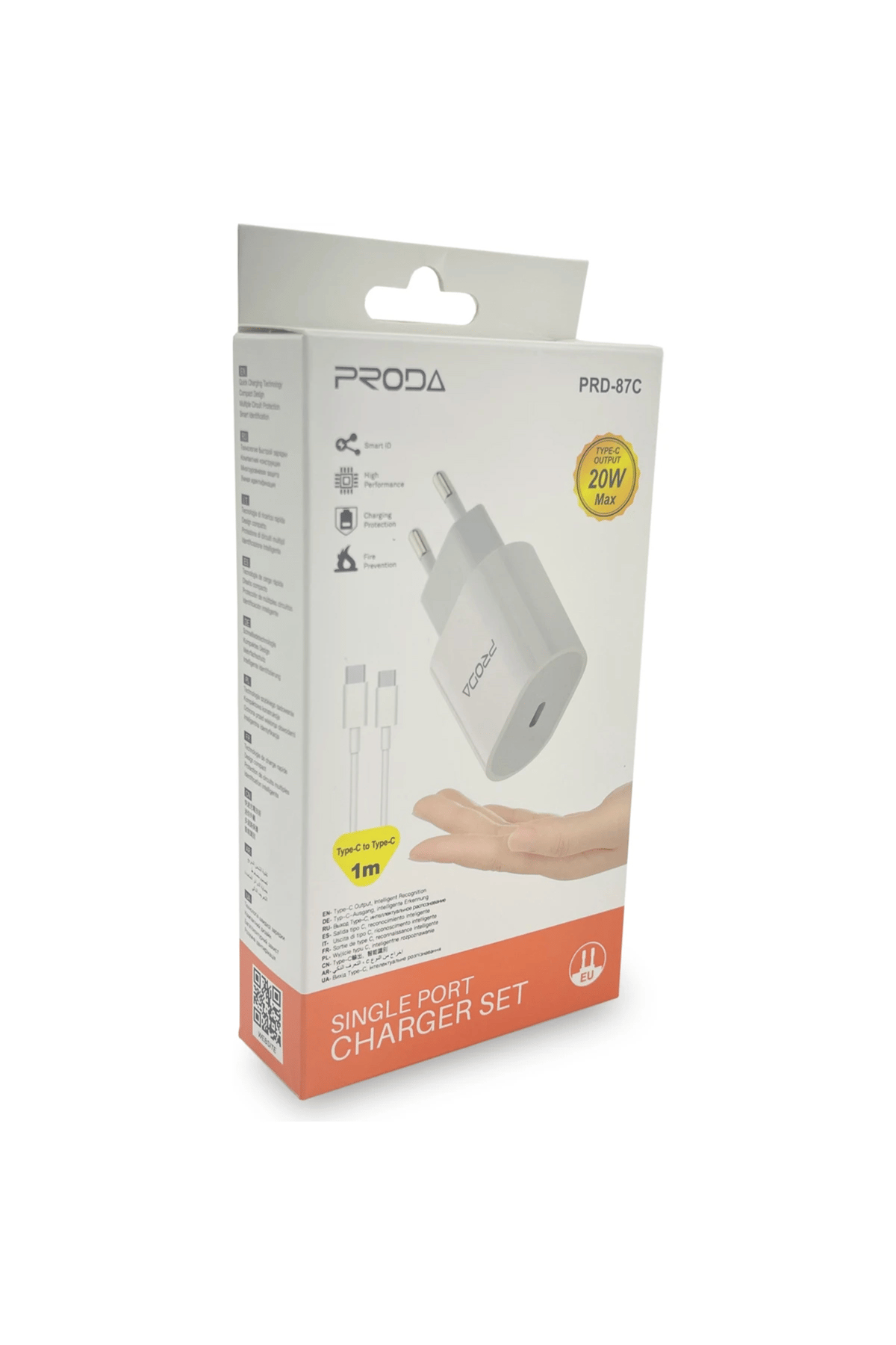 PRODA PRD-87C 20W TYPE-C TYPE-C SET