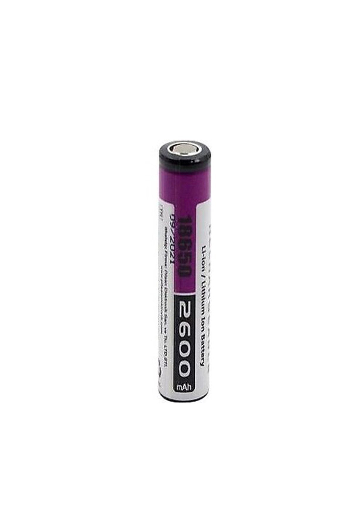 Puntalamaya Uygun 18650 2600mAh 3.7V Başlıksız Lityum Pil