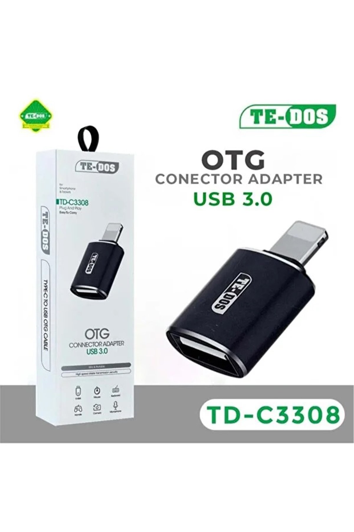 TD-C3308 İOS TO USB MİNİ OTG APARATI
