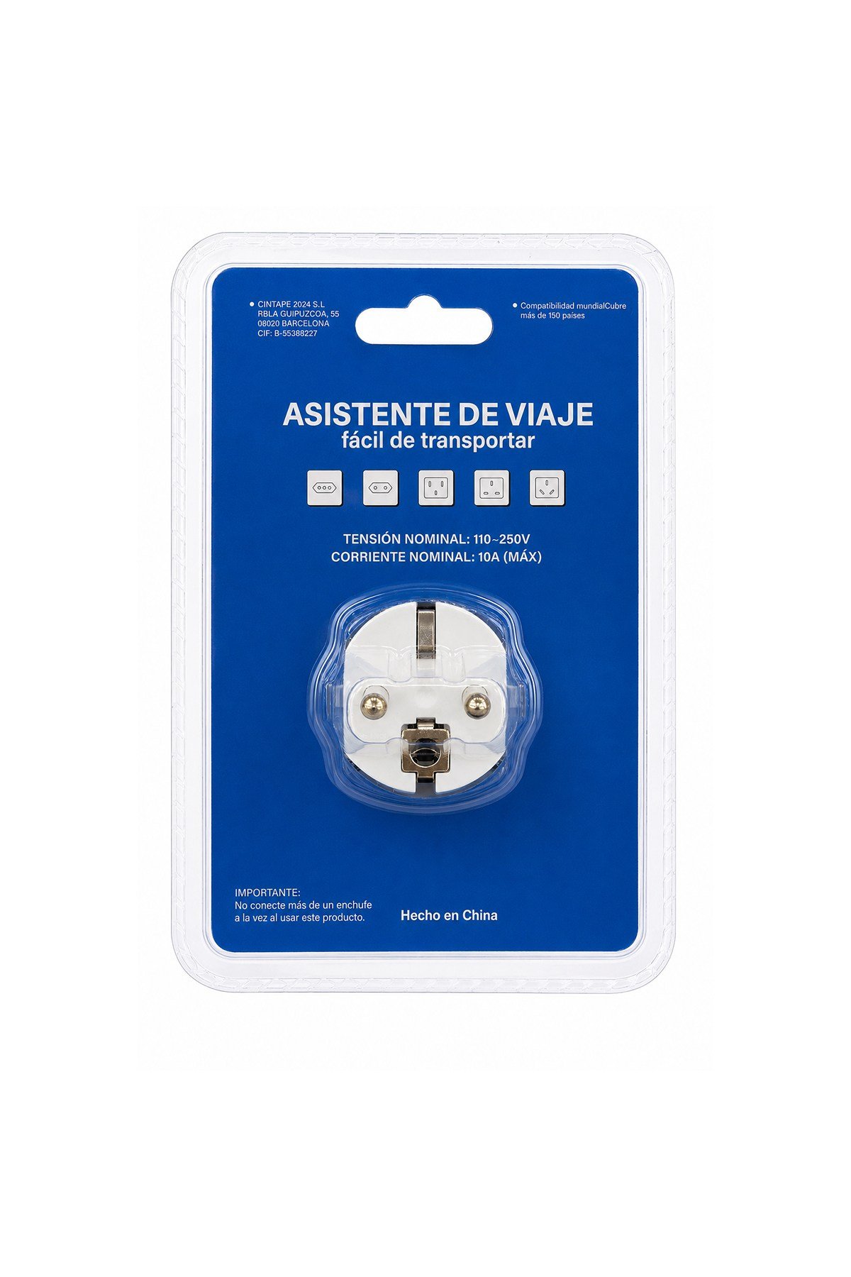 Universal Seyahat Adaptörü 2300W