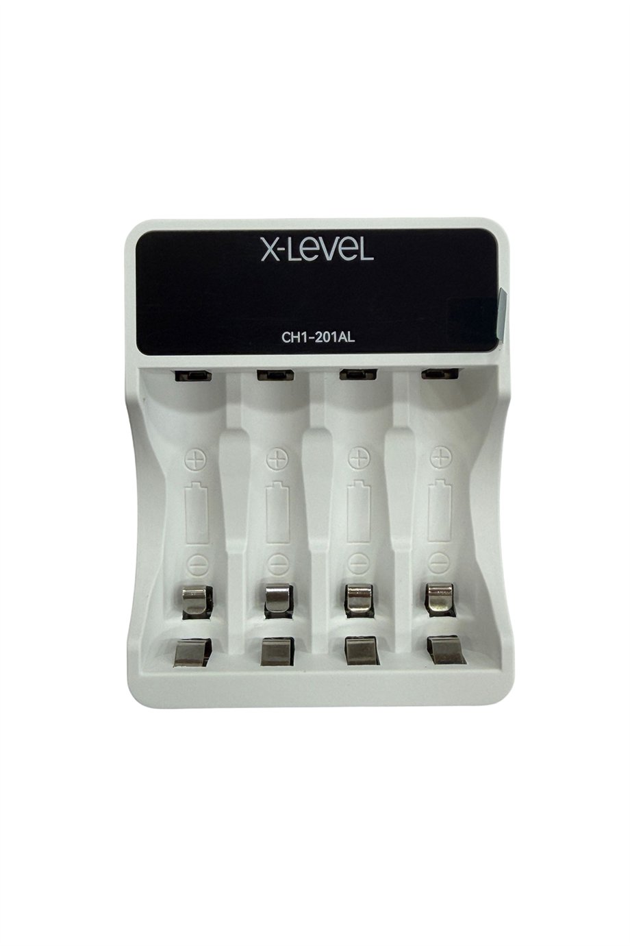 XLevel AA kalem ve AAA ince pil şarj cihazı Ekranlı modeli