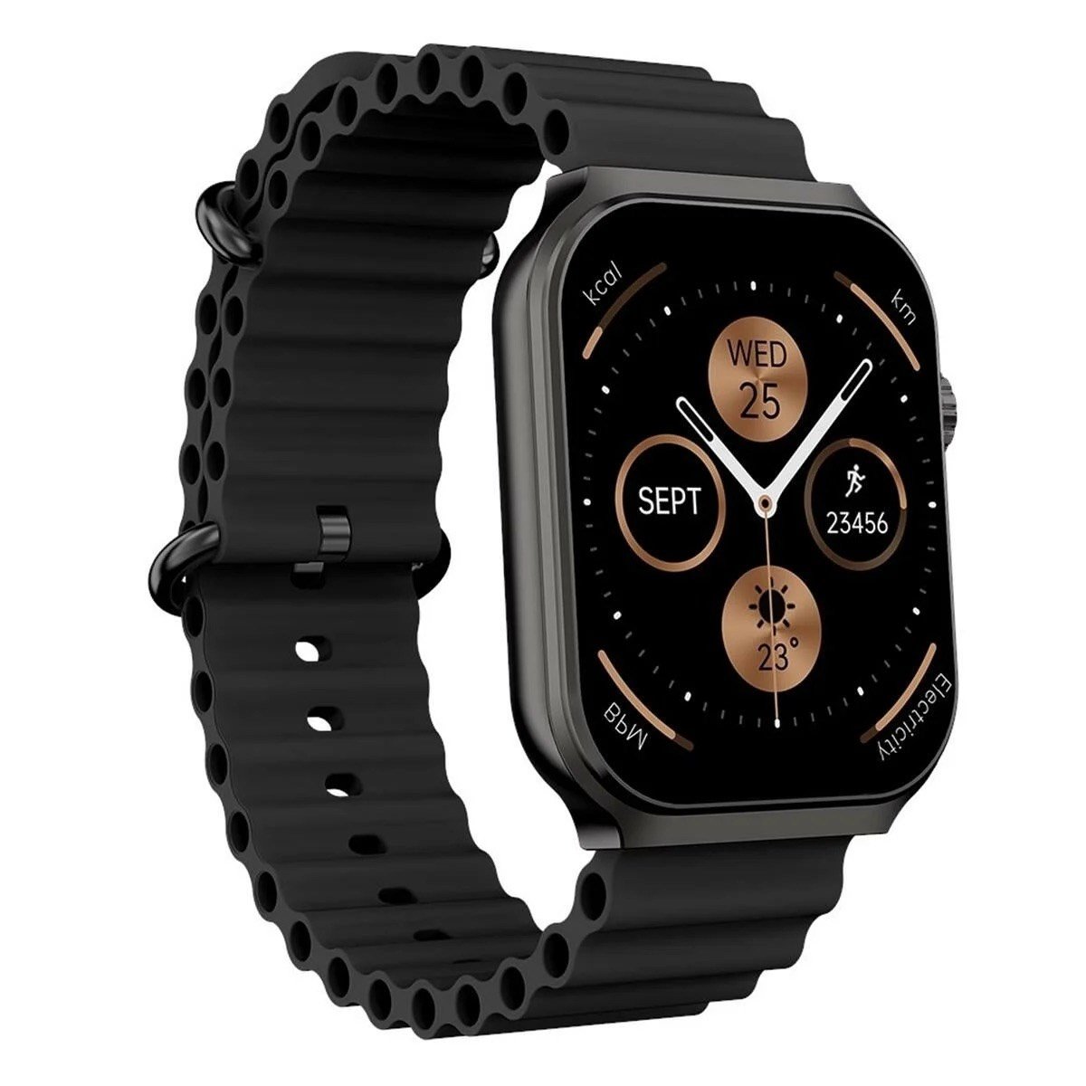 XW8012 IPS Ekranlı IP66 Sertifikalı Suya Dayanıklı Apple Android Uyumlu X-WearSmart Akıllı Saat