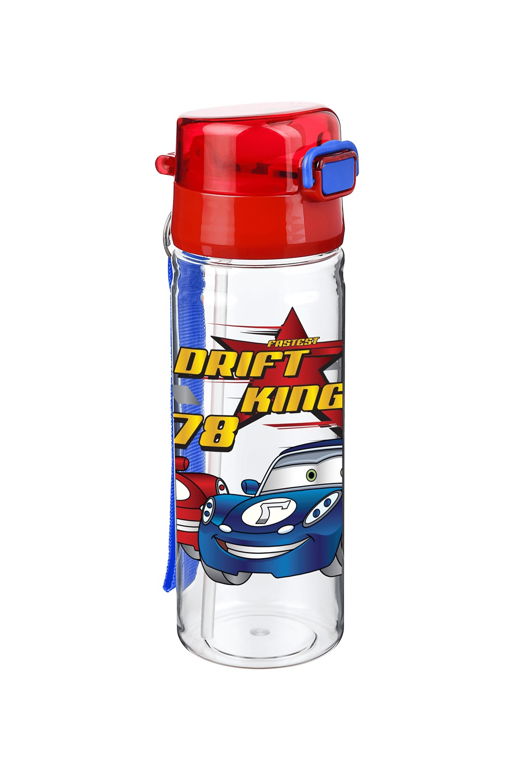 Relaxion Fiigürlü Isıya ve Darbeye Dayanıklı Sızdırmaz Pipetli 500 Ml Lüx Su Matarası