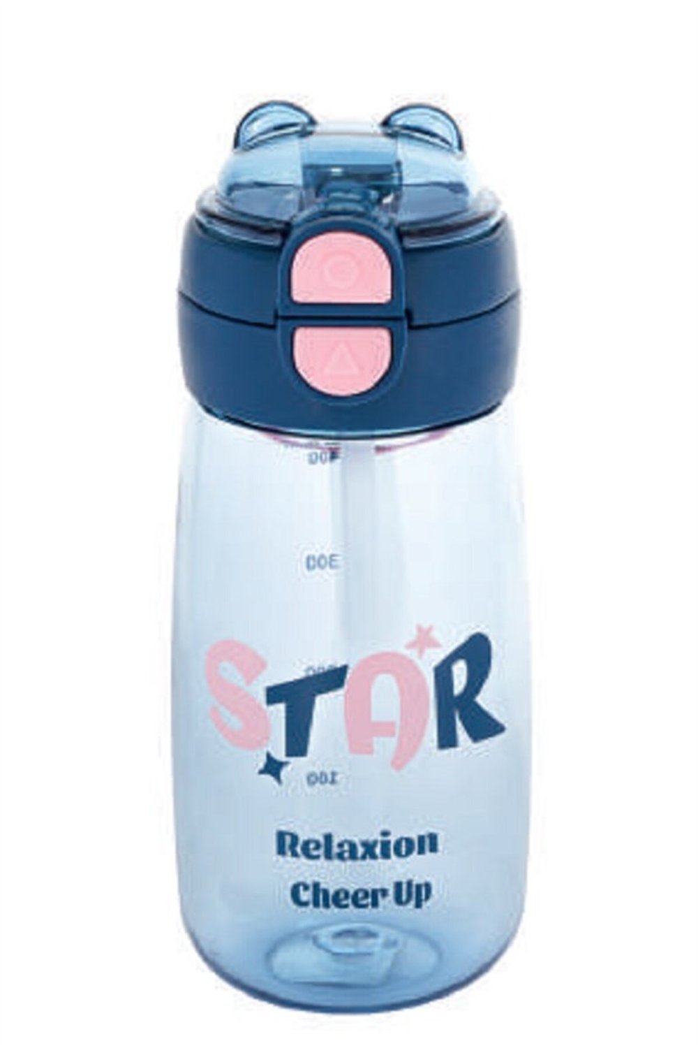 Relaxion Gıda İle Temasa Uygun BPA İçermez 580 Ml Pipetli Kilit Sistemli Suluk Matara