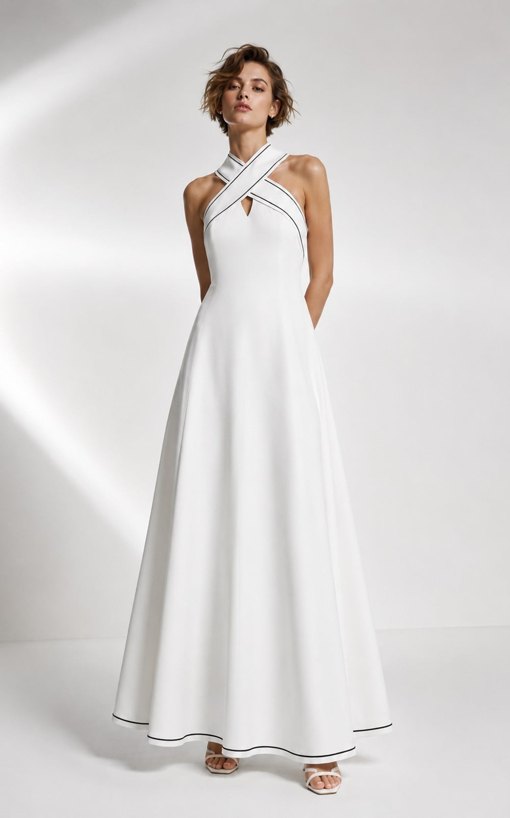 SVAN ELBİSE  I WHITE