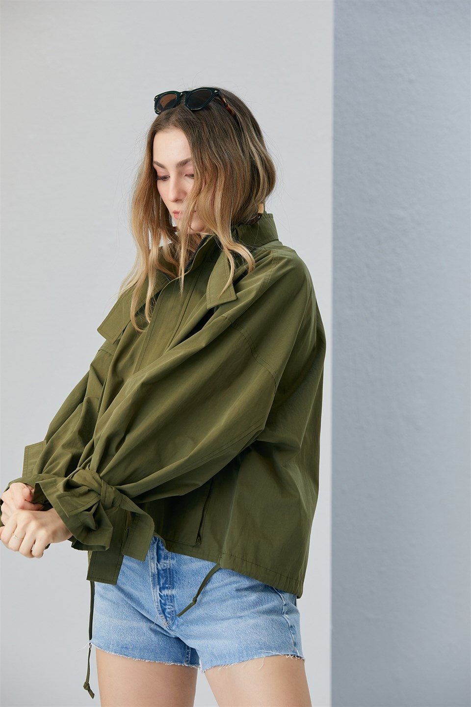 TYRA CEKET I KHAKI