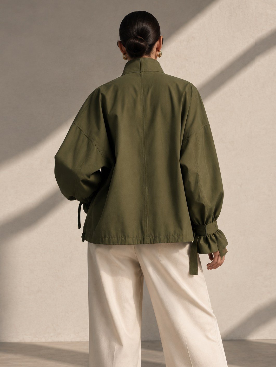 TYRA CEKET I KHAKI