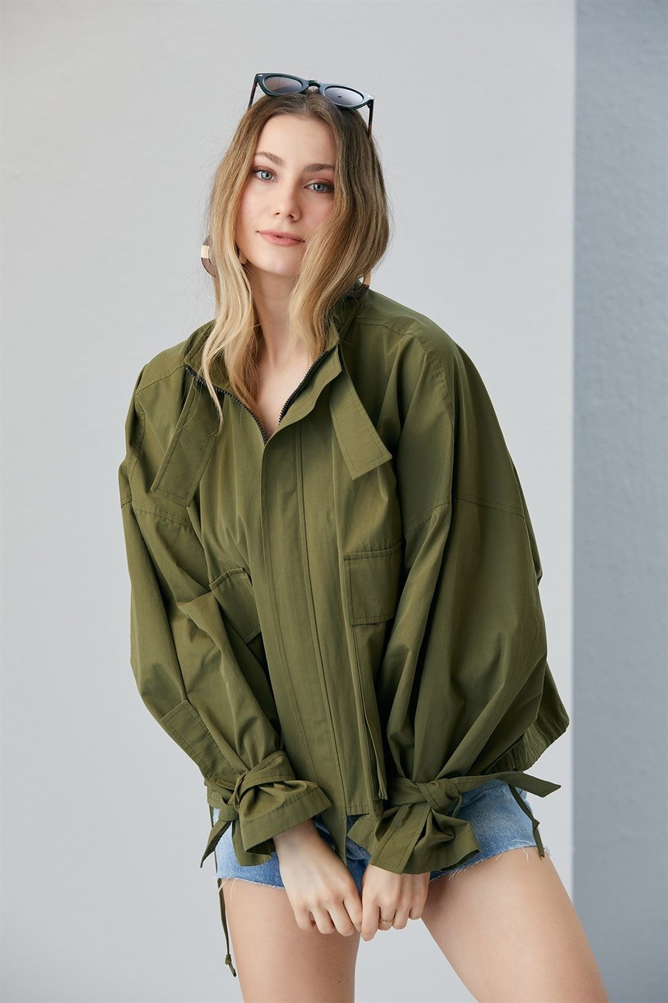 TYRA CEKET I KHAKI