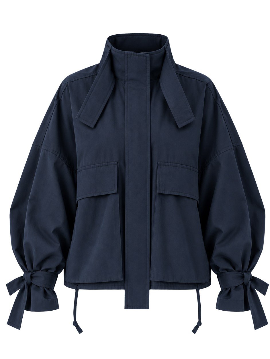 TYRA CEKET I NAVY BLUE