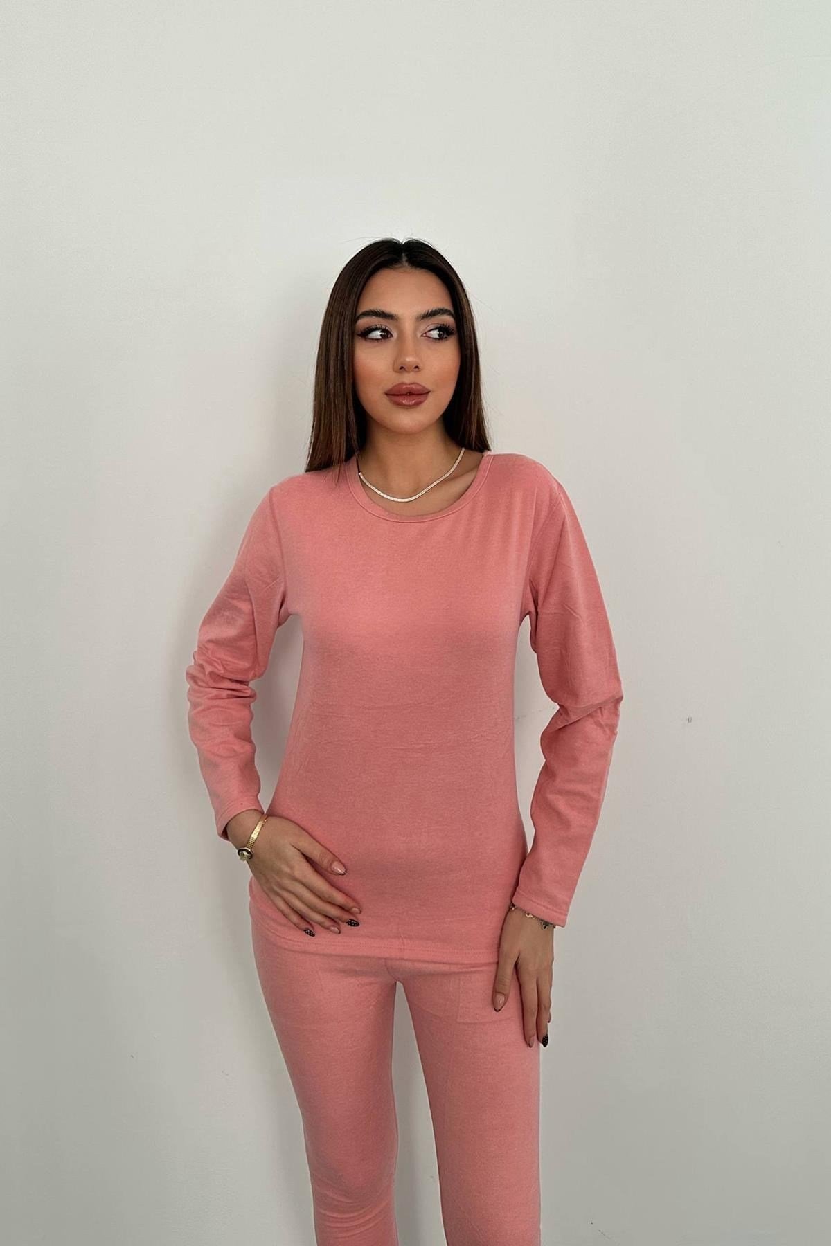 Toptan Pembe Çift Taraflı Termal Takım