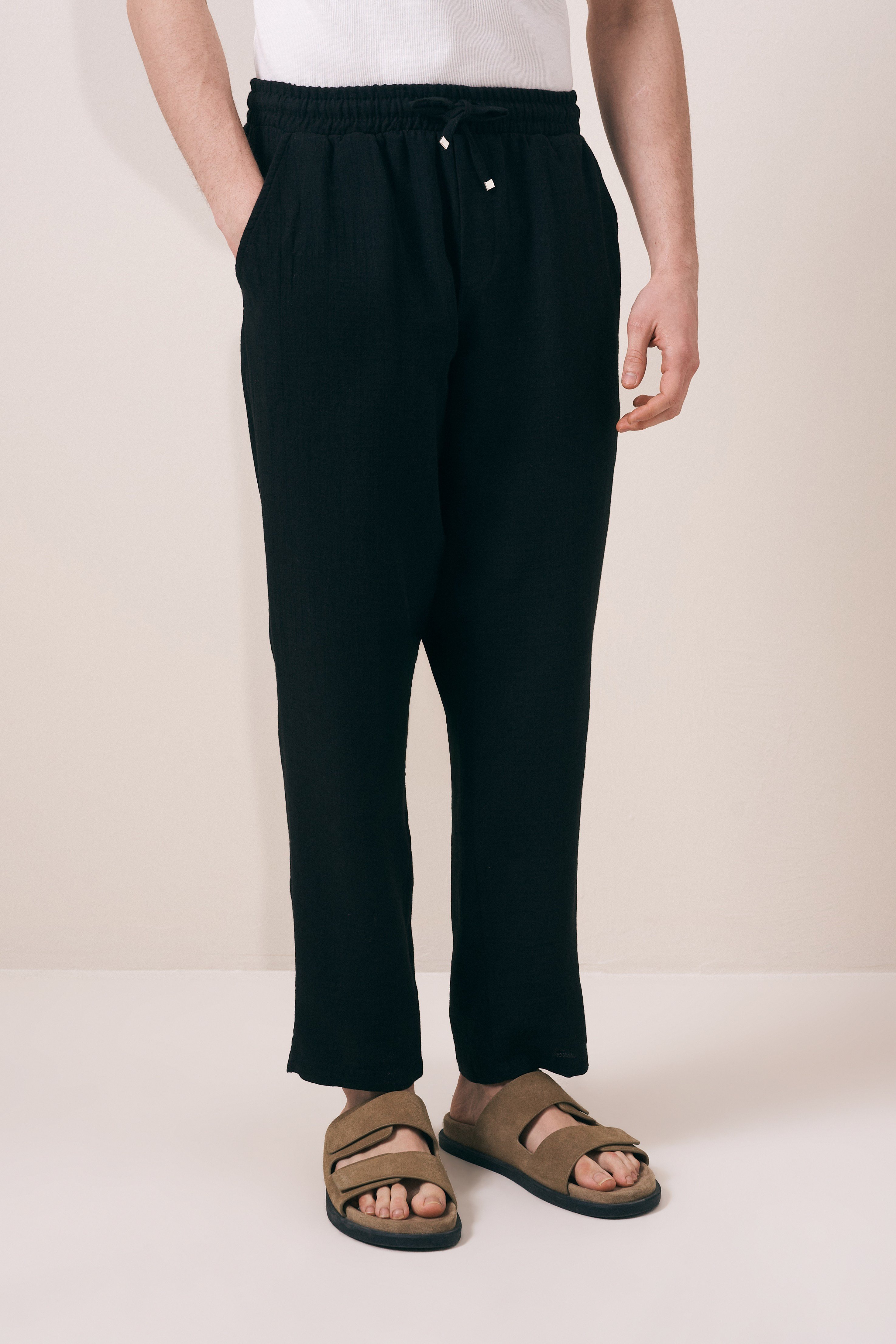 %100 PAMUK RELAXED FIT PANTOLON