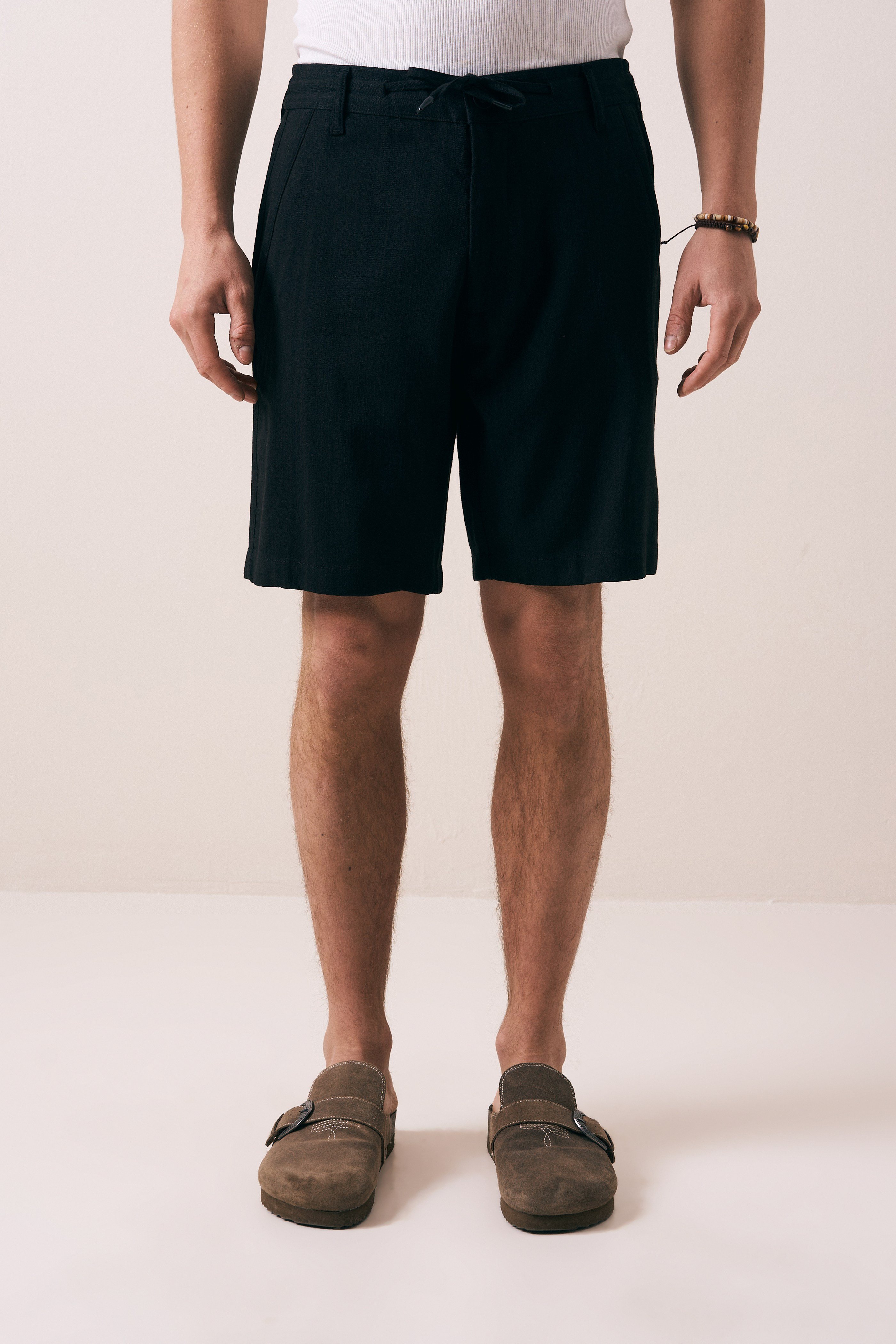 KETEN RELAXED FIT ŞORT