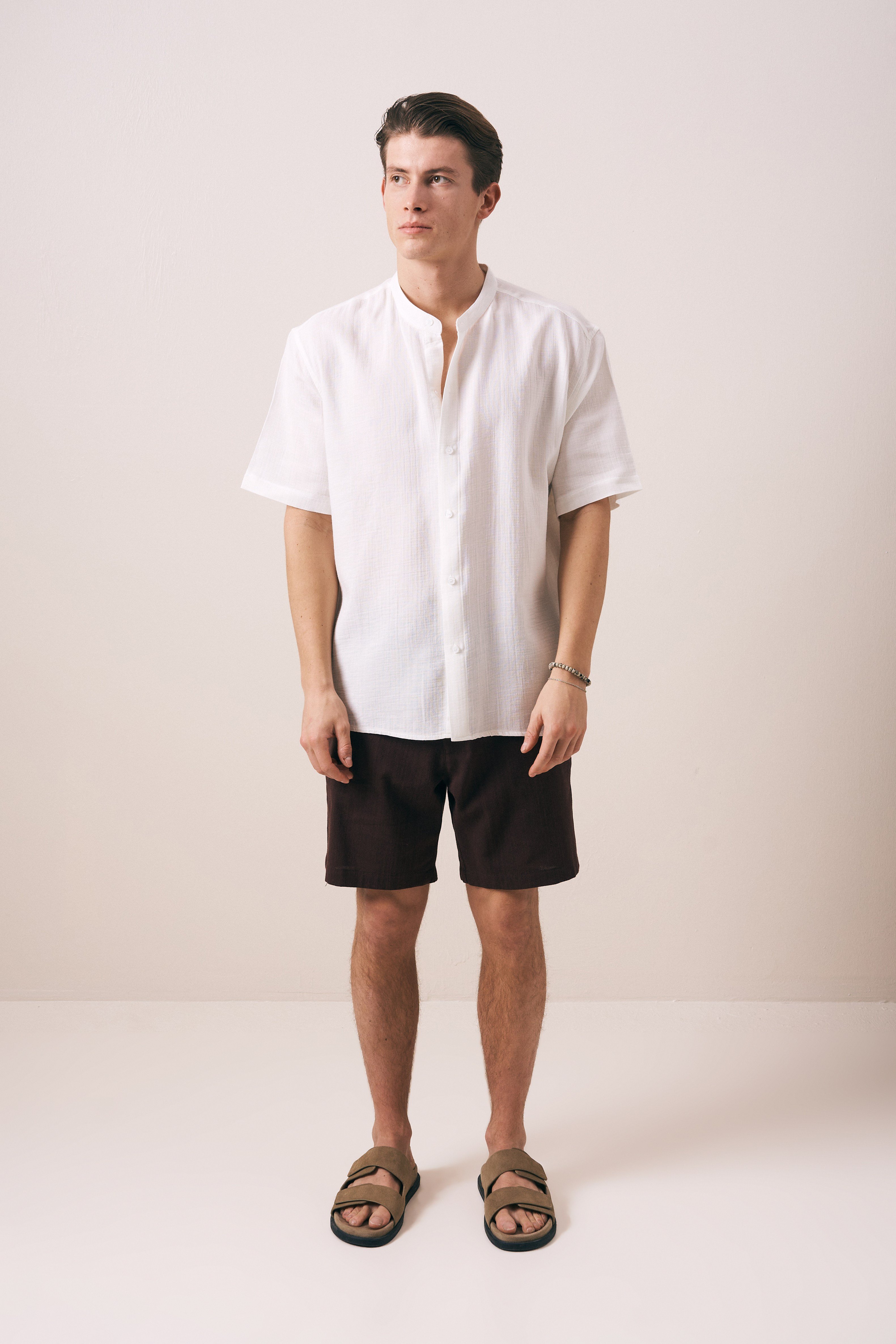 OVERSIZE FIT PAMUKLU GÖMLEK