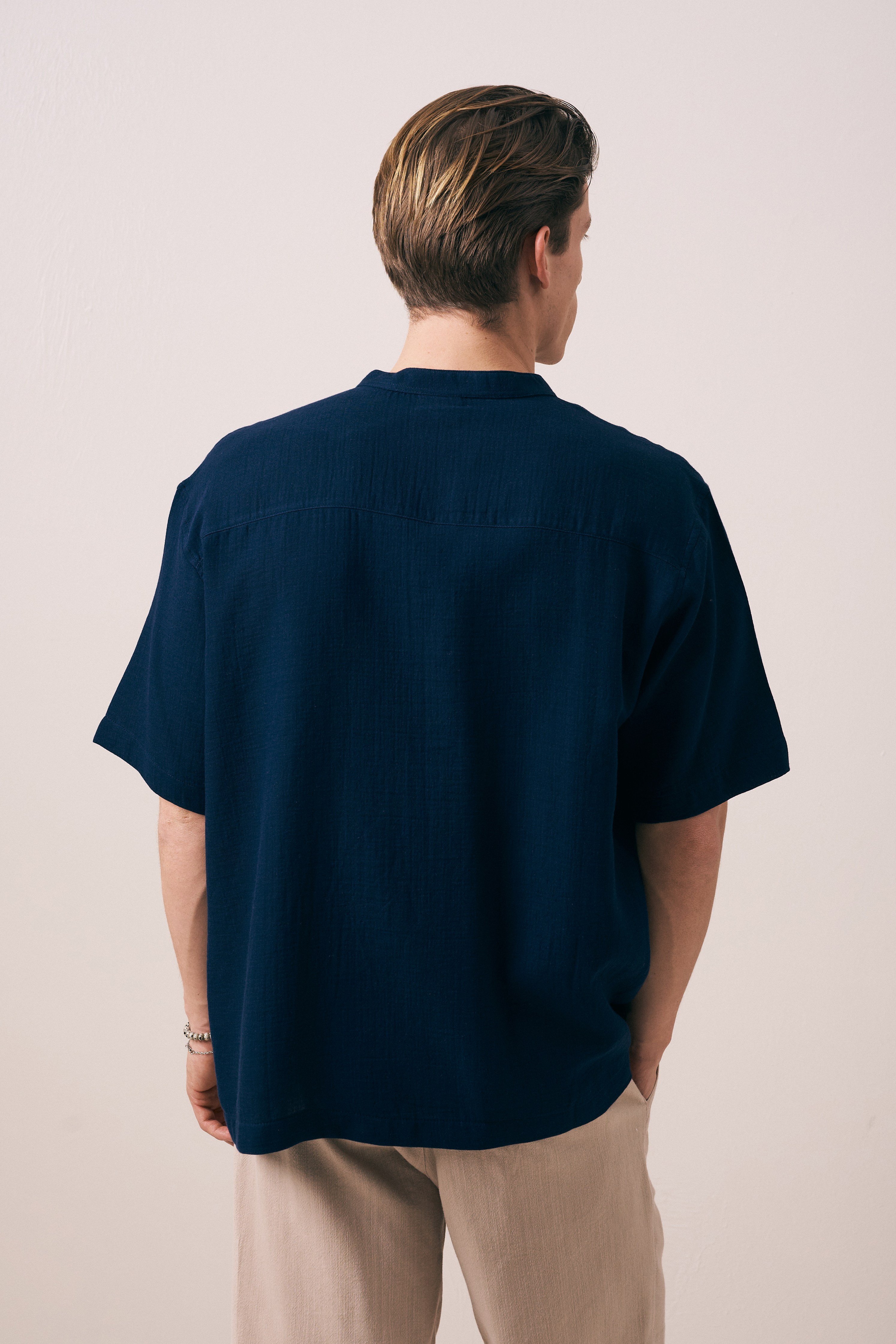 OVERSIZE FIT PAMUKLU GÖMLEK