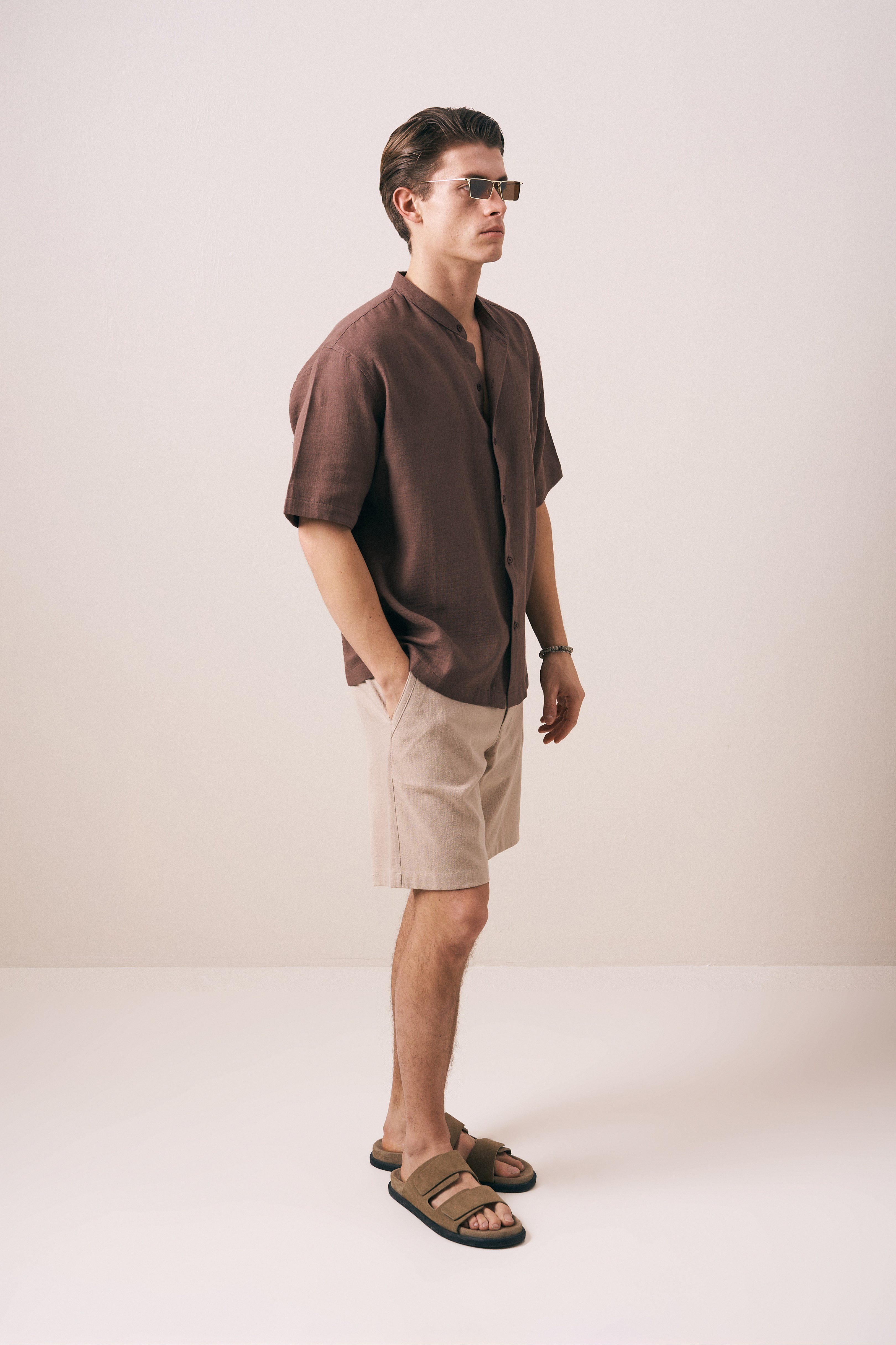 OVERSIZE FIT PAMUKLU GÖMLEK