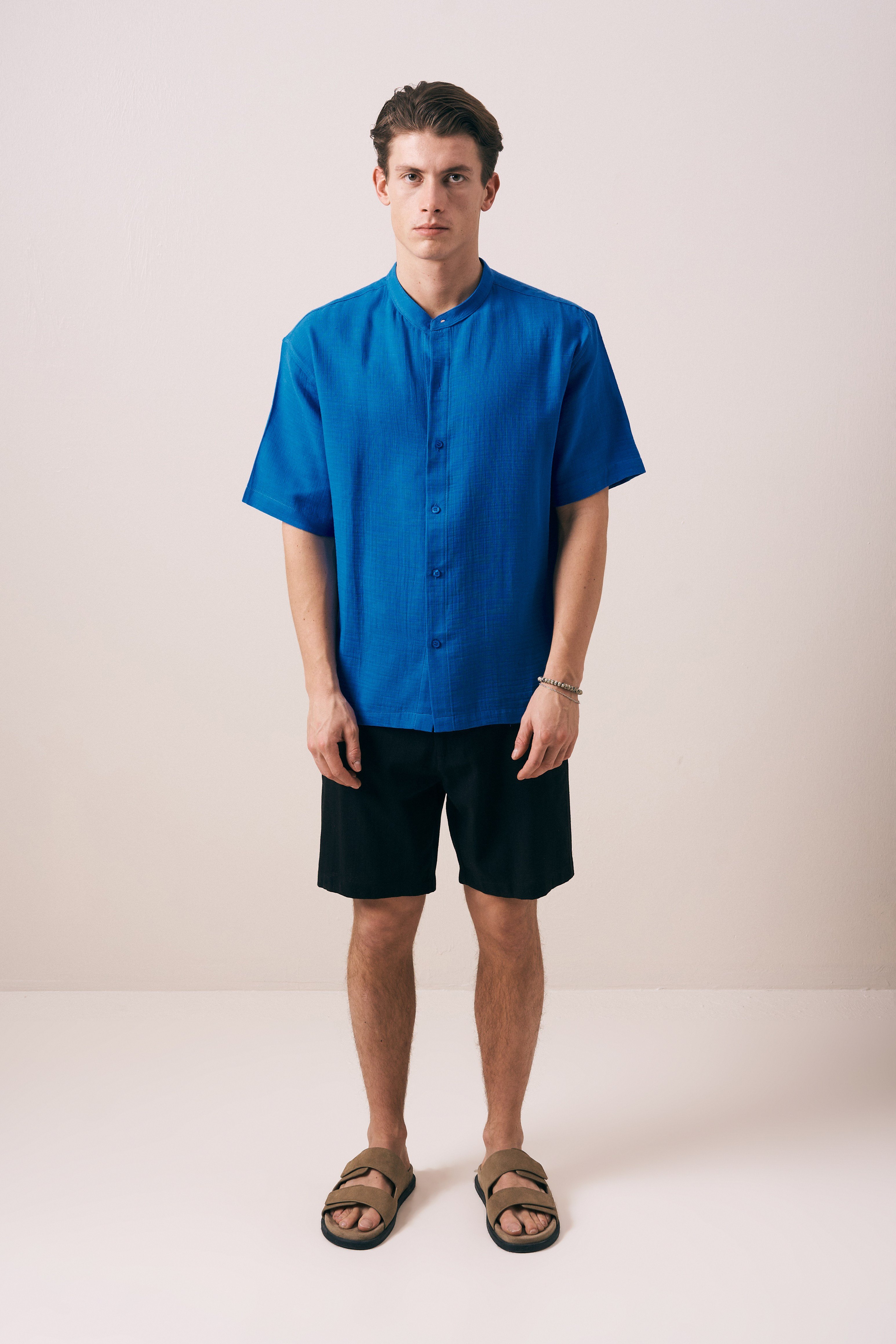 OVERSIZE FIT PAMUKLU GÖMLEK