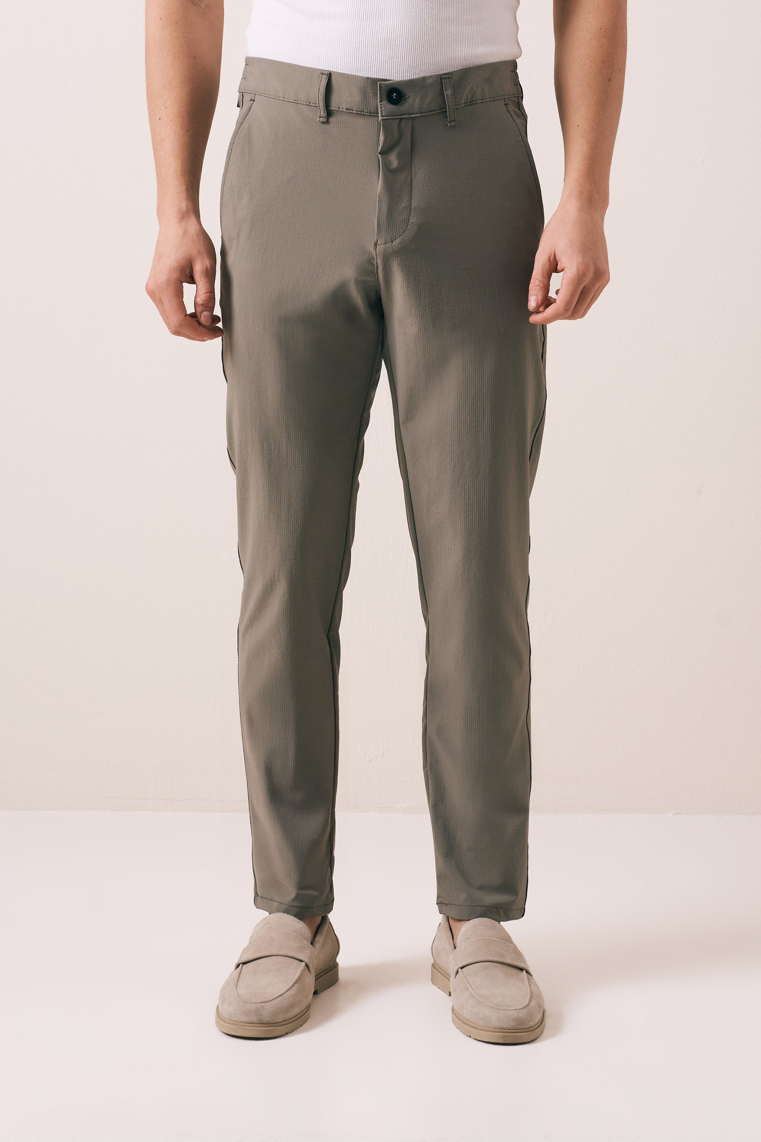 RAHAT DOKULU SLIM FIT PANTOLON