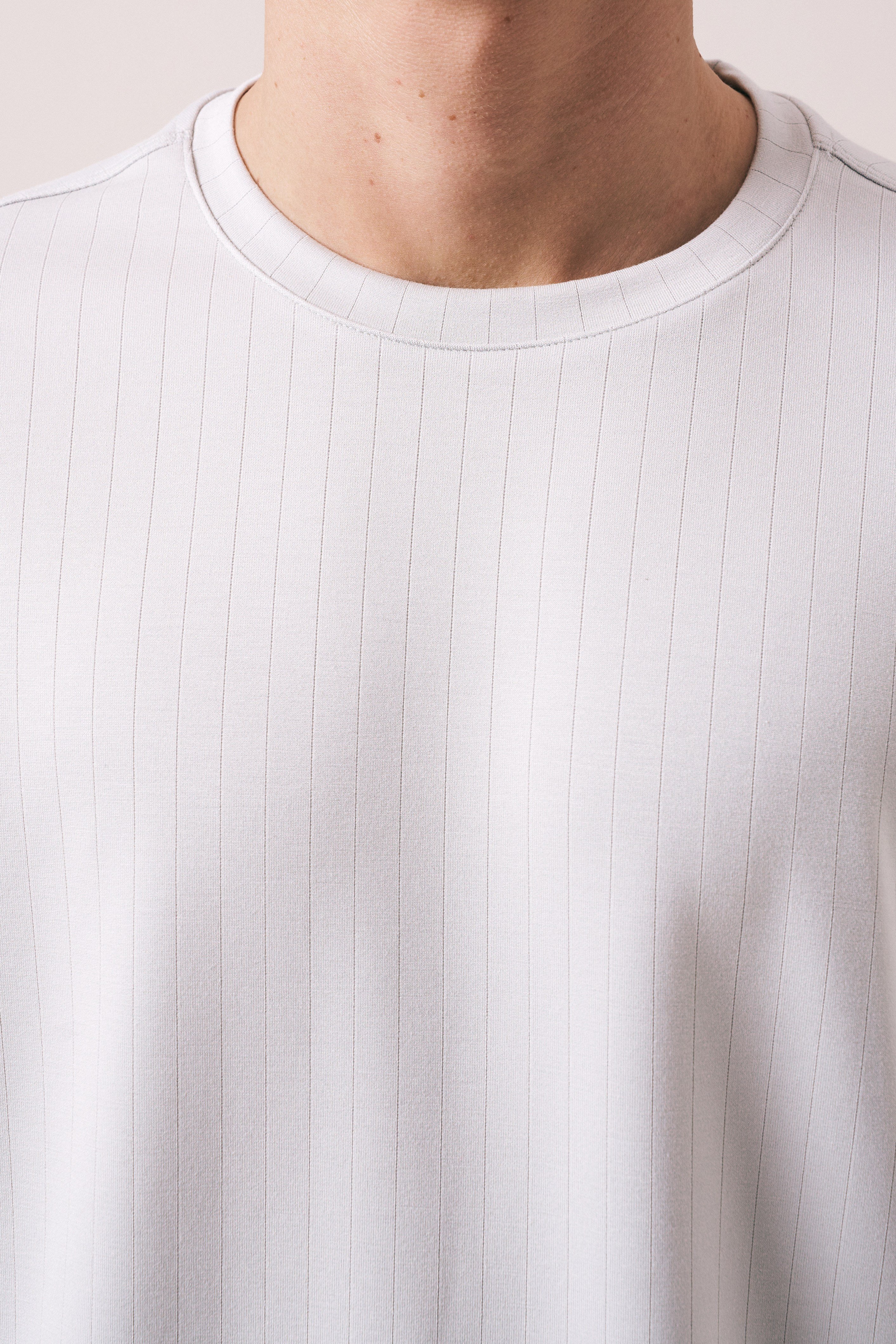 REGULAR FIT ÇİZGİLİ OYSHO ERKEK T-SHIRT