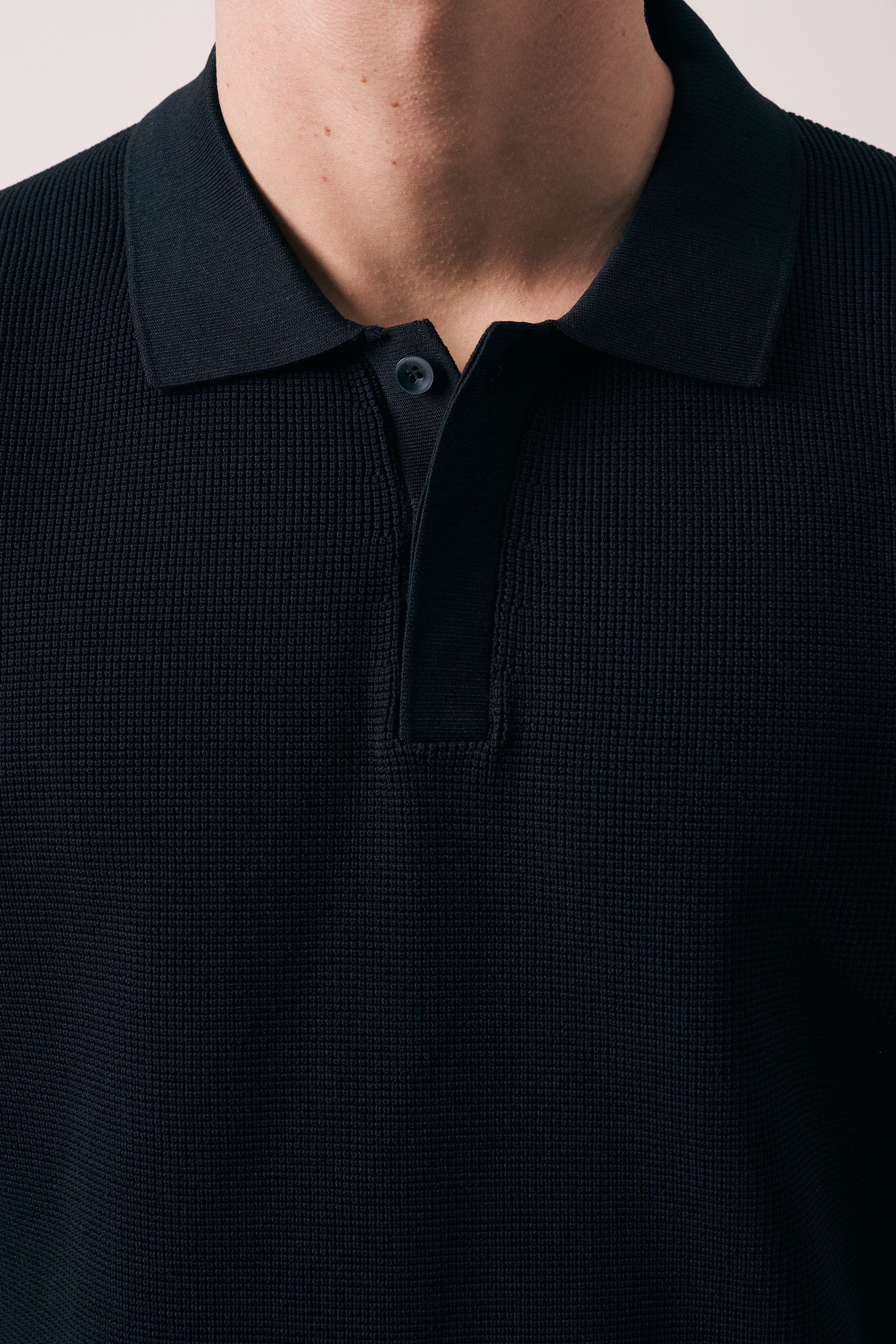 REGULAR FIT DÜĞMELİ POLO YAKA TRİKO T-SHIRT