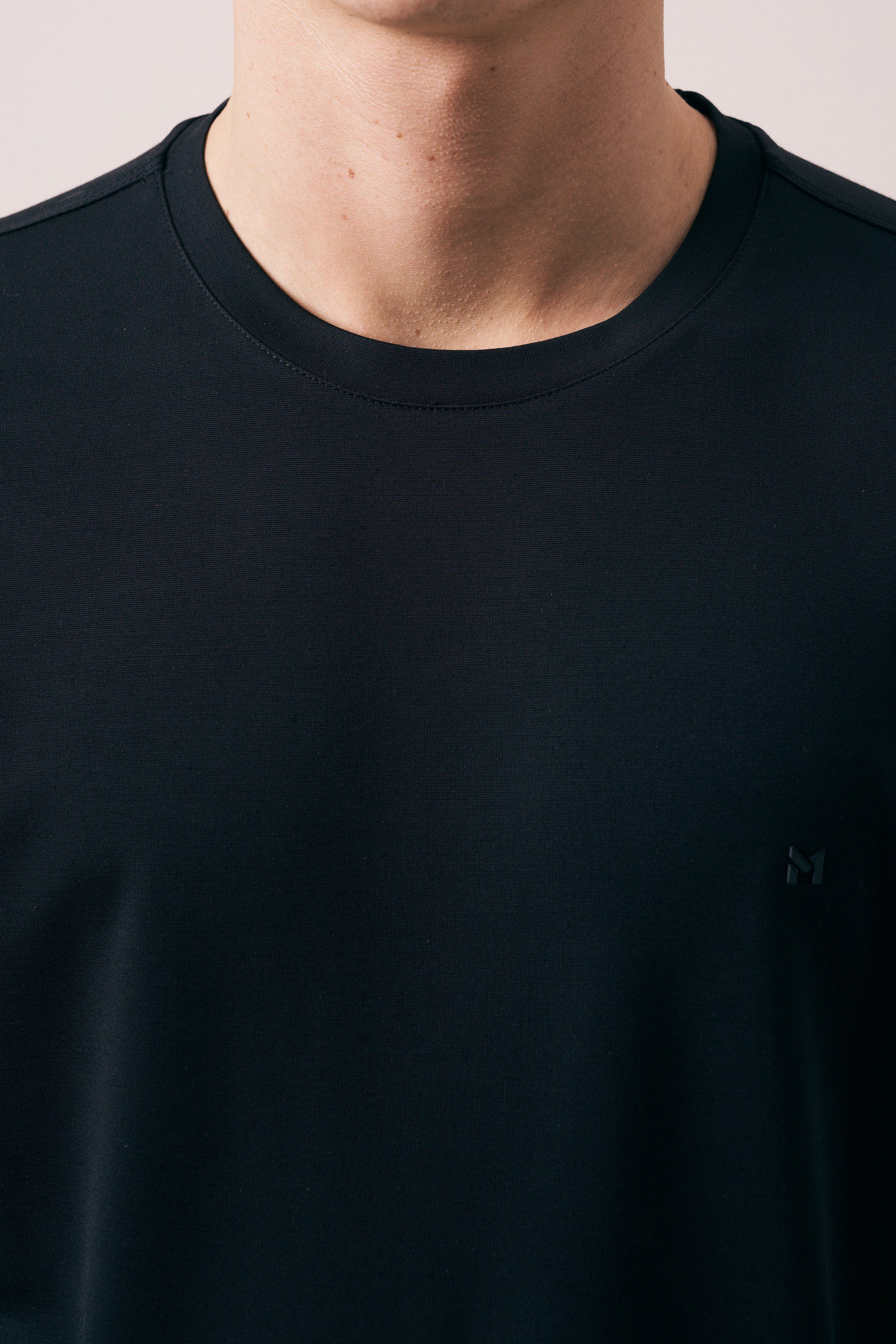 REGULAR FIT MODAL KISA KOL T-SHIRT