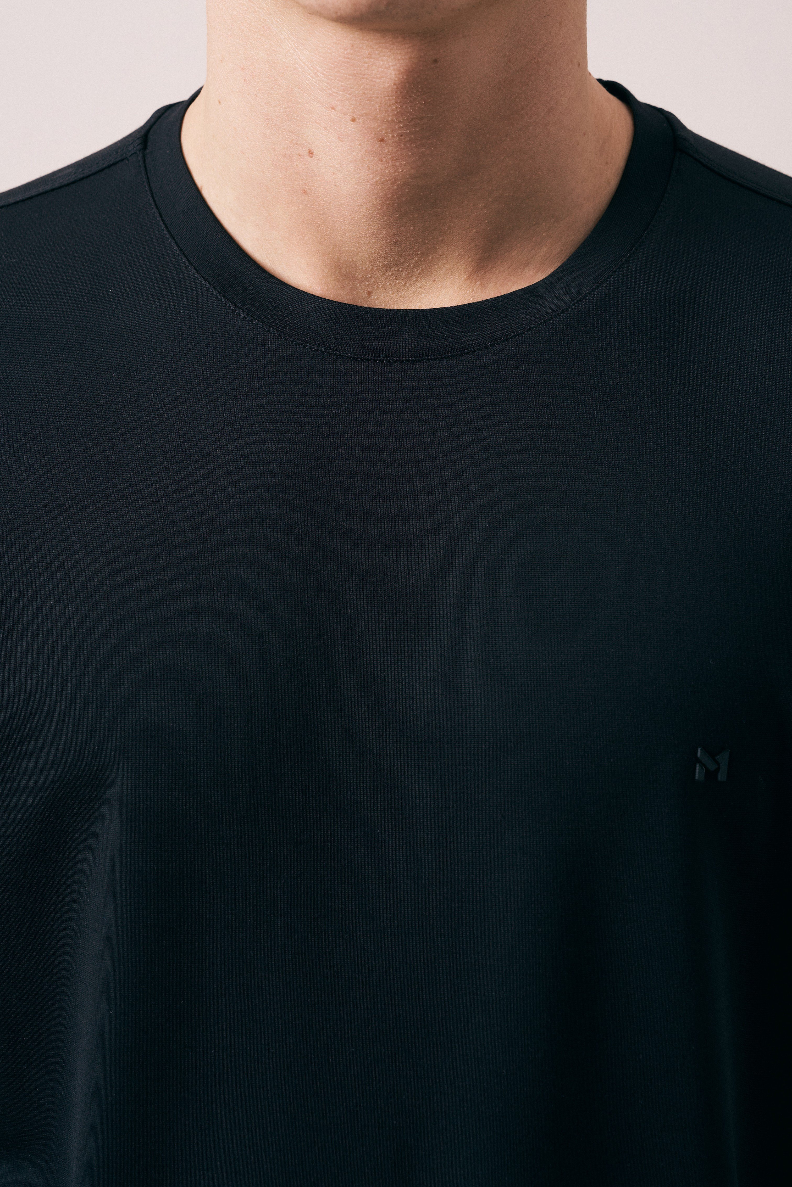 REGULAR FIT MODAL KISA KOL T-SHIRT