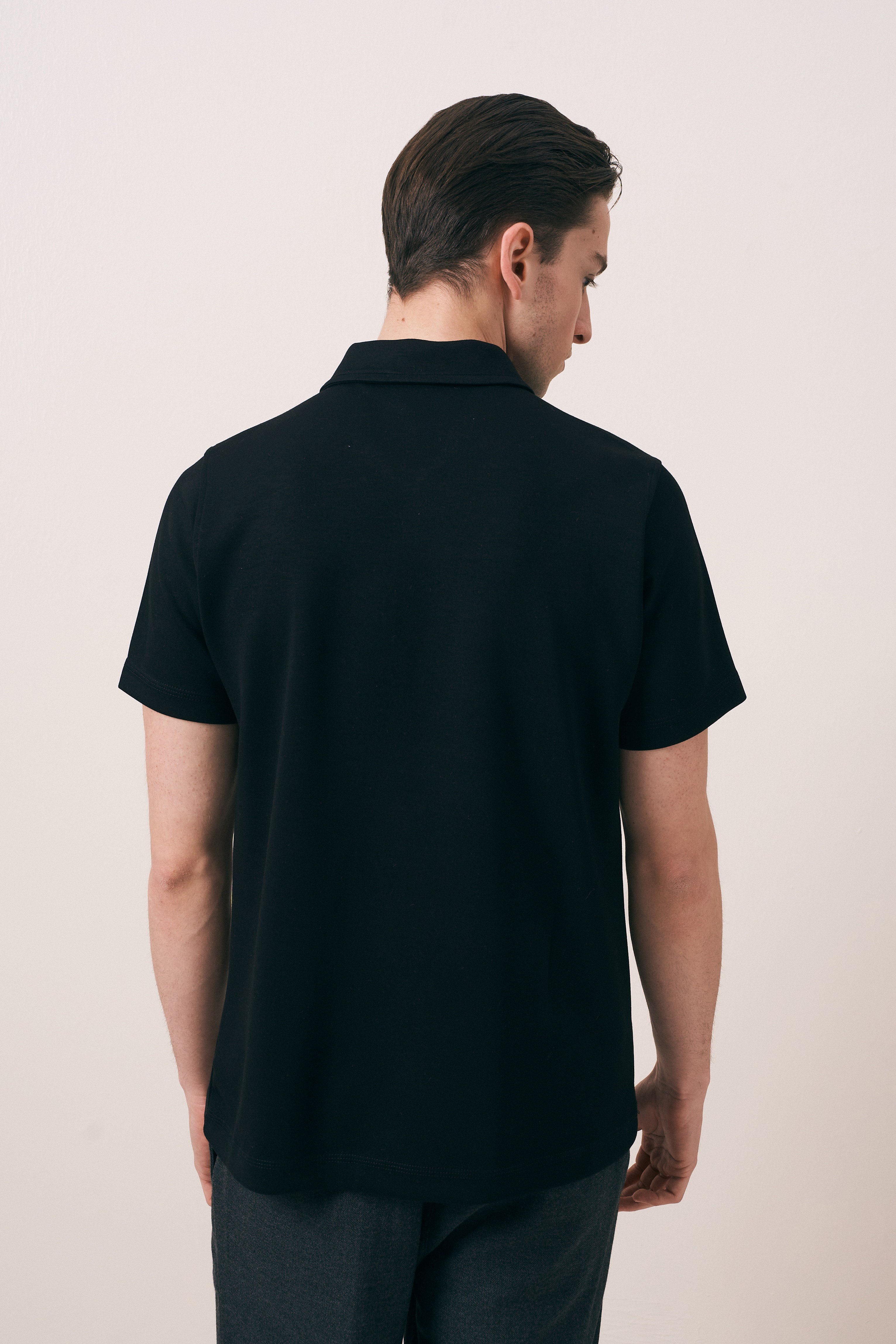 REGULAR FIT OYSHO FERMUARLI POLO T-SHIRT