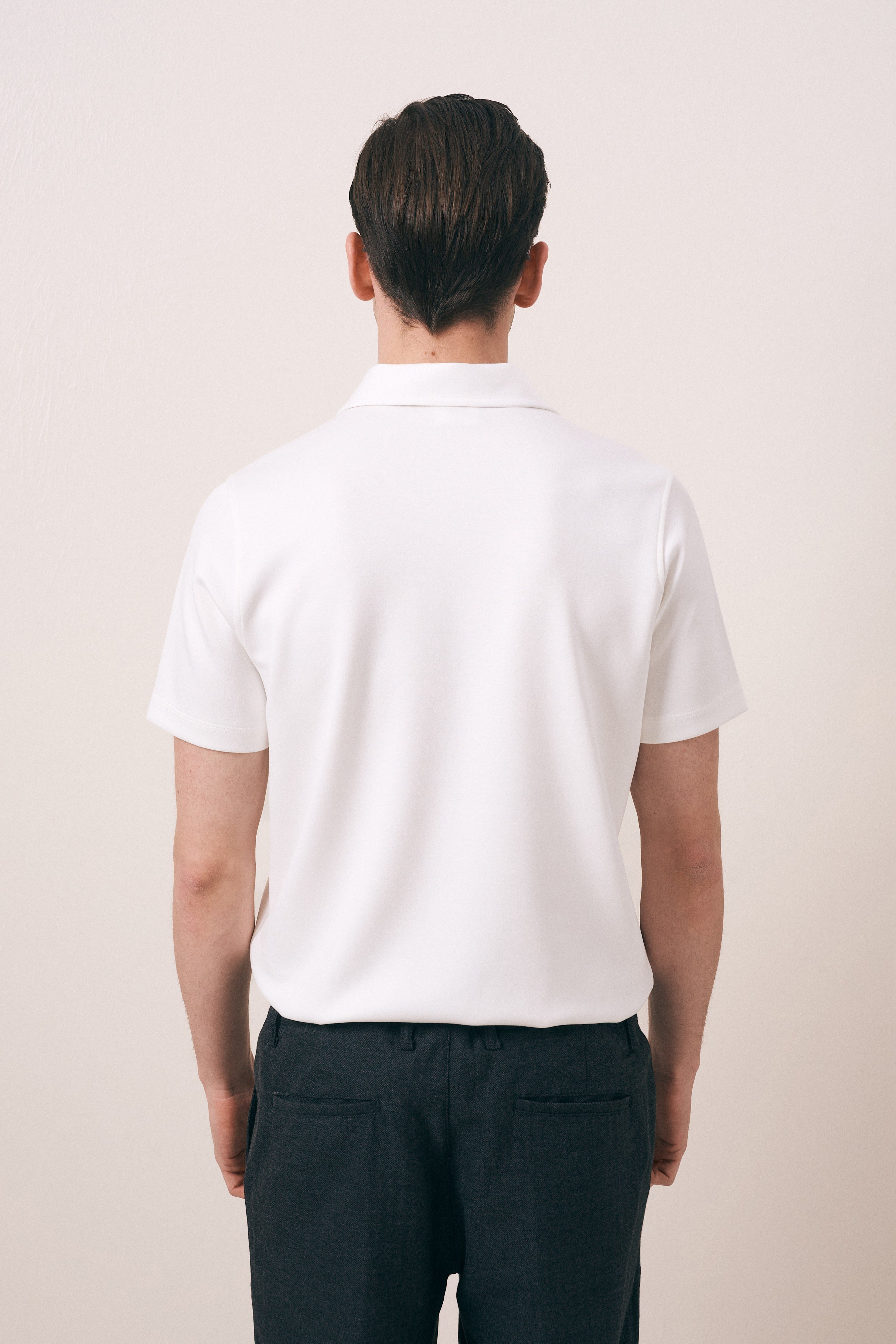 REGULAR FIT OYSHO FERMUARLI POLO T-SHIRT