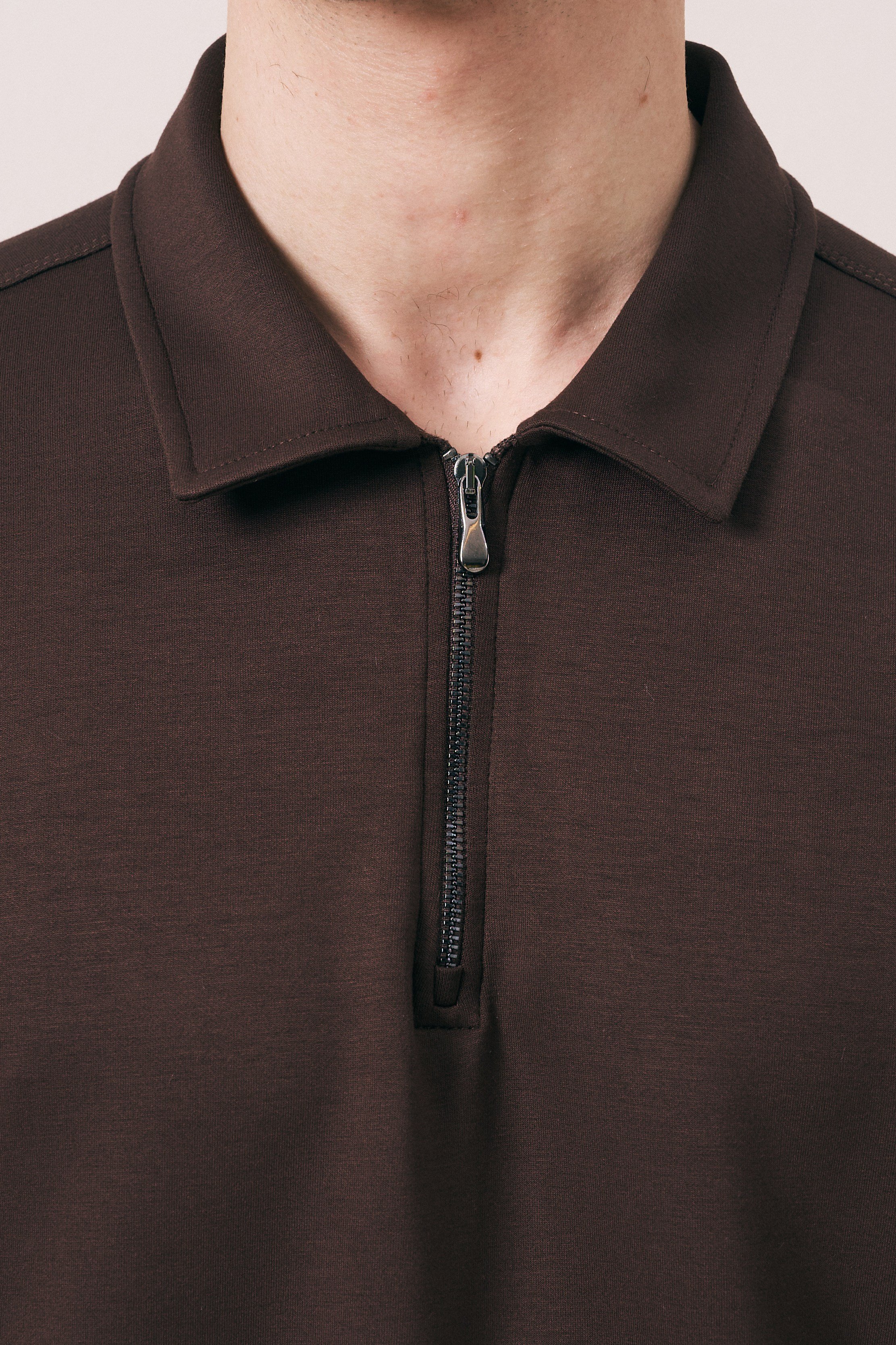 REGULAR FIT OYSHO FERMUARLI POLO T-SHIRT