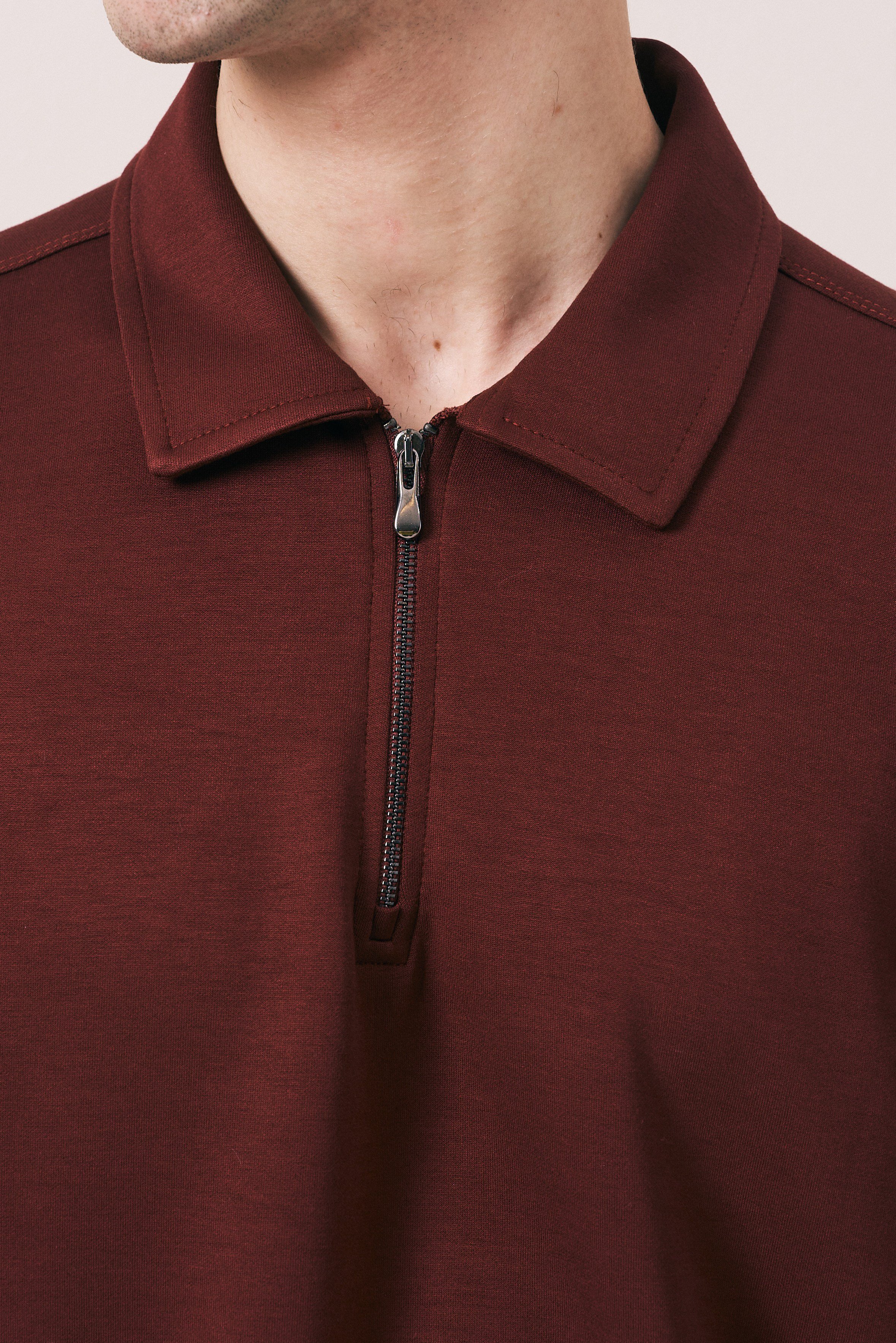 REGULAR FIT OYSHO FERMUARLI POLO T-SHIRT