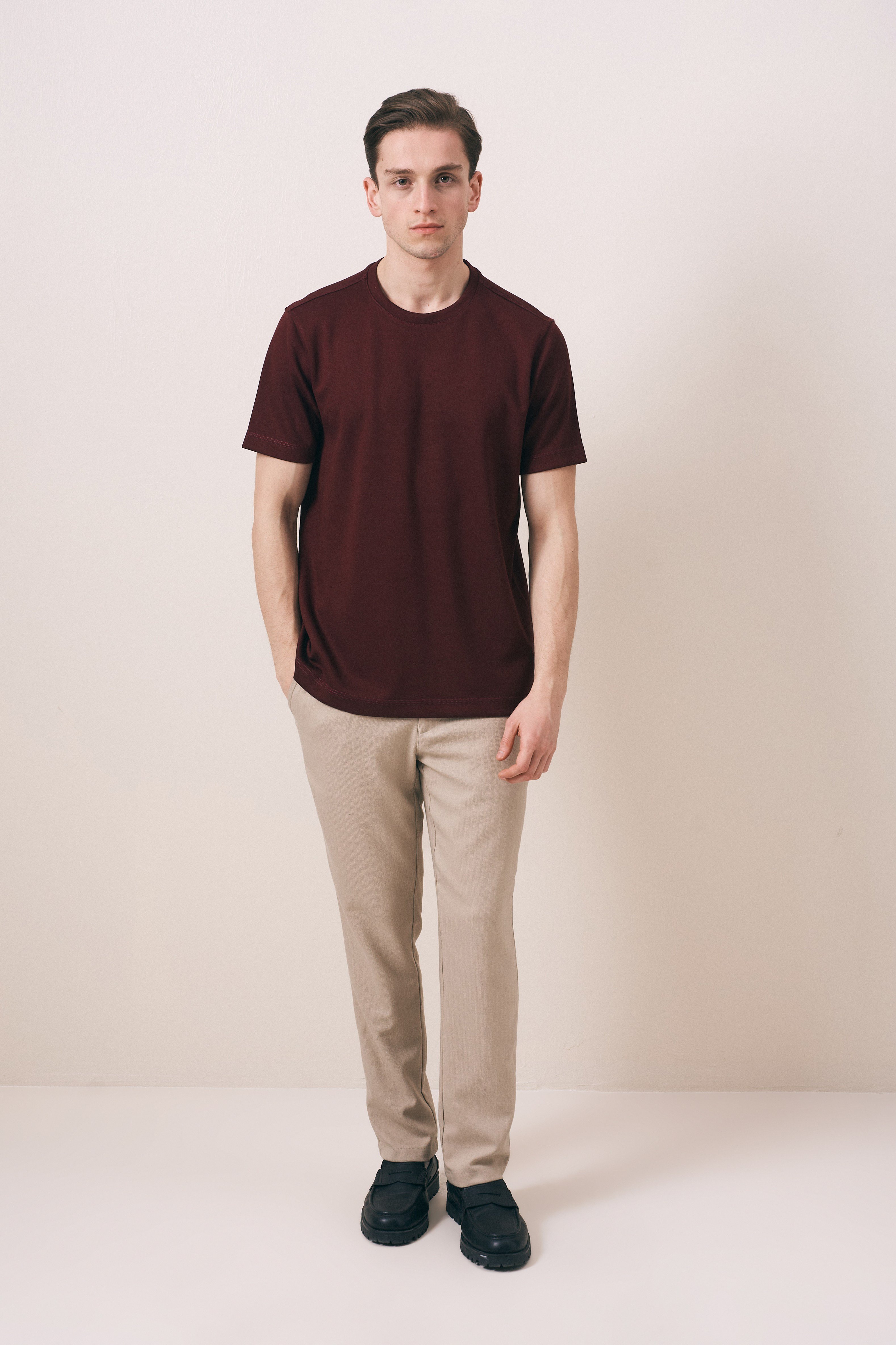 REGULAR FIT PIKE OYSHO T-SHIRT