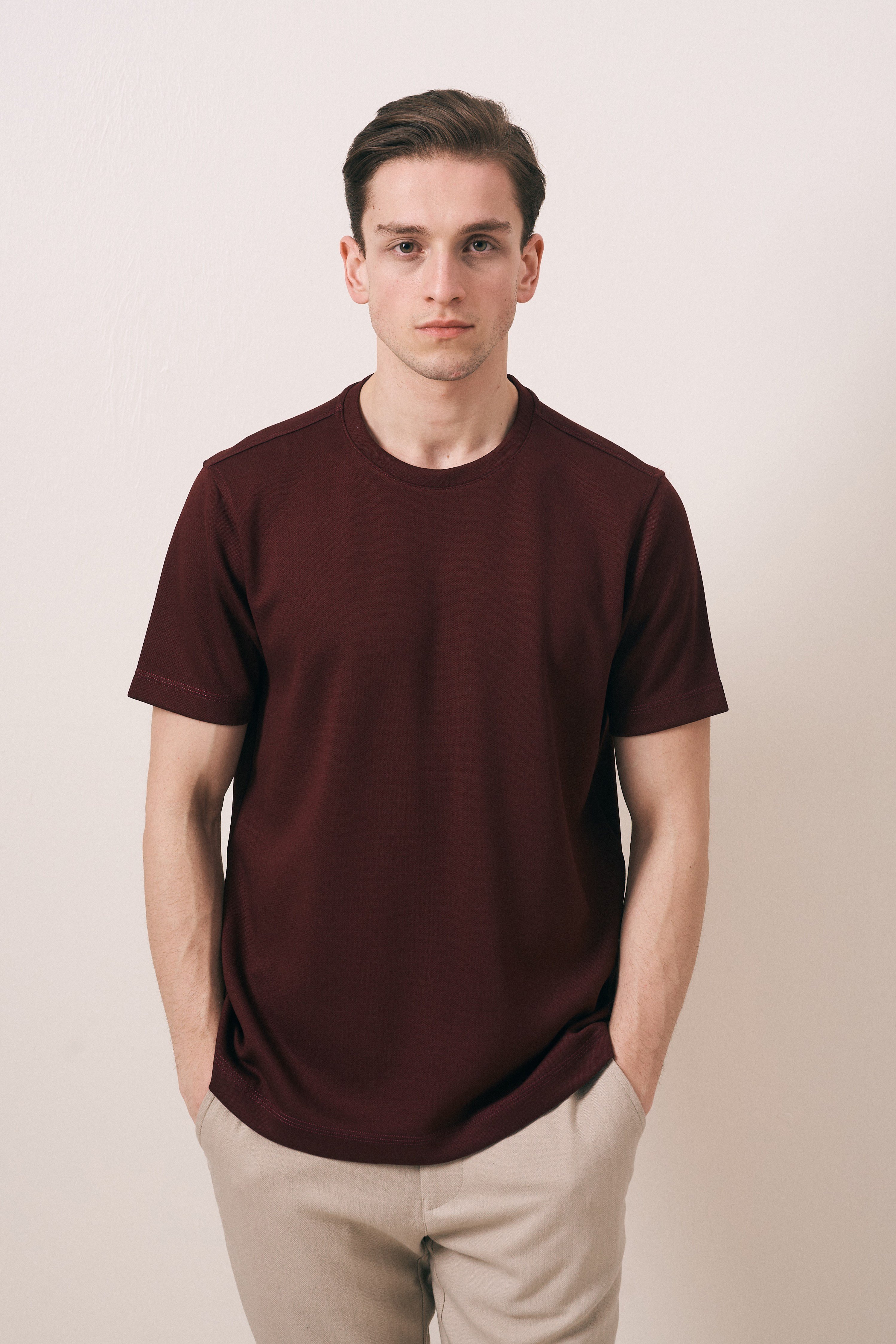 REGULAR FIT PIKE OYSHO T-SHIRT
