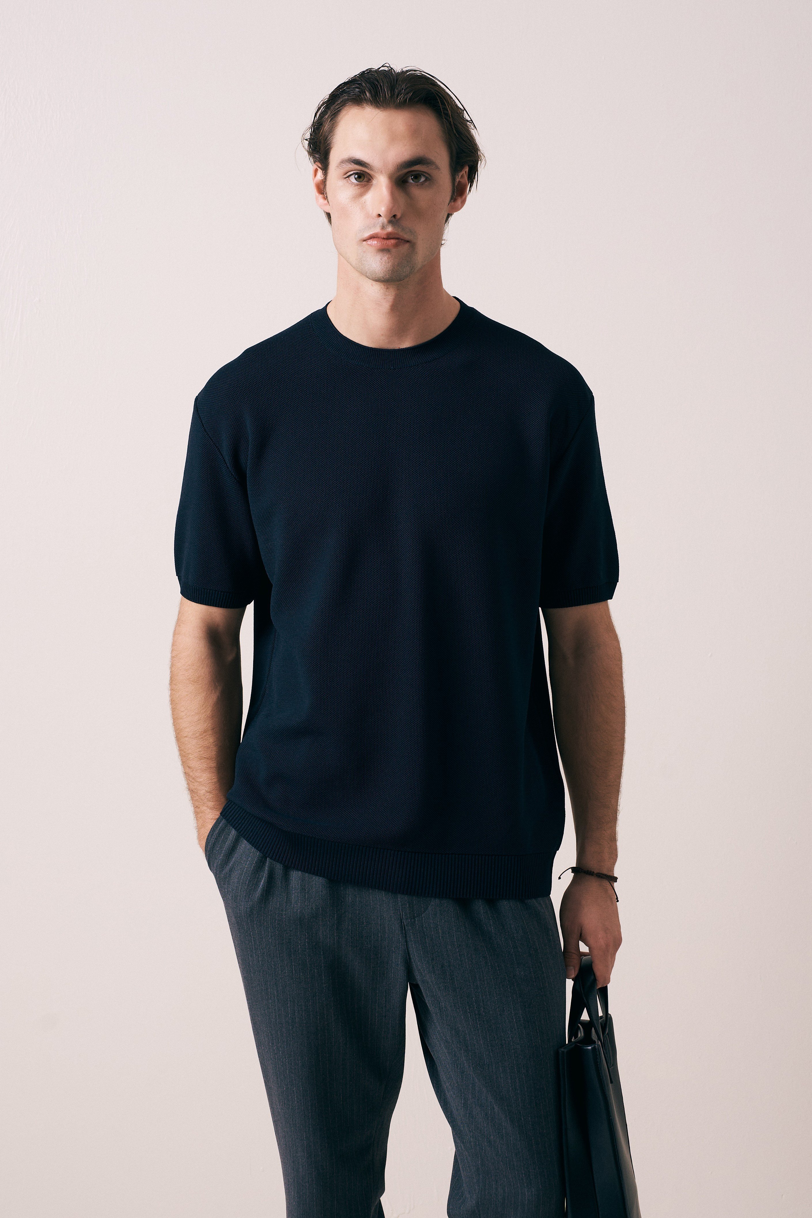 REGULAR FIT TRİKO T-SHIRT