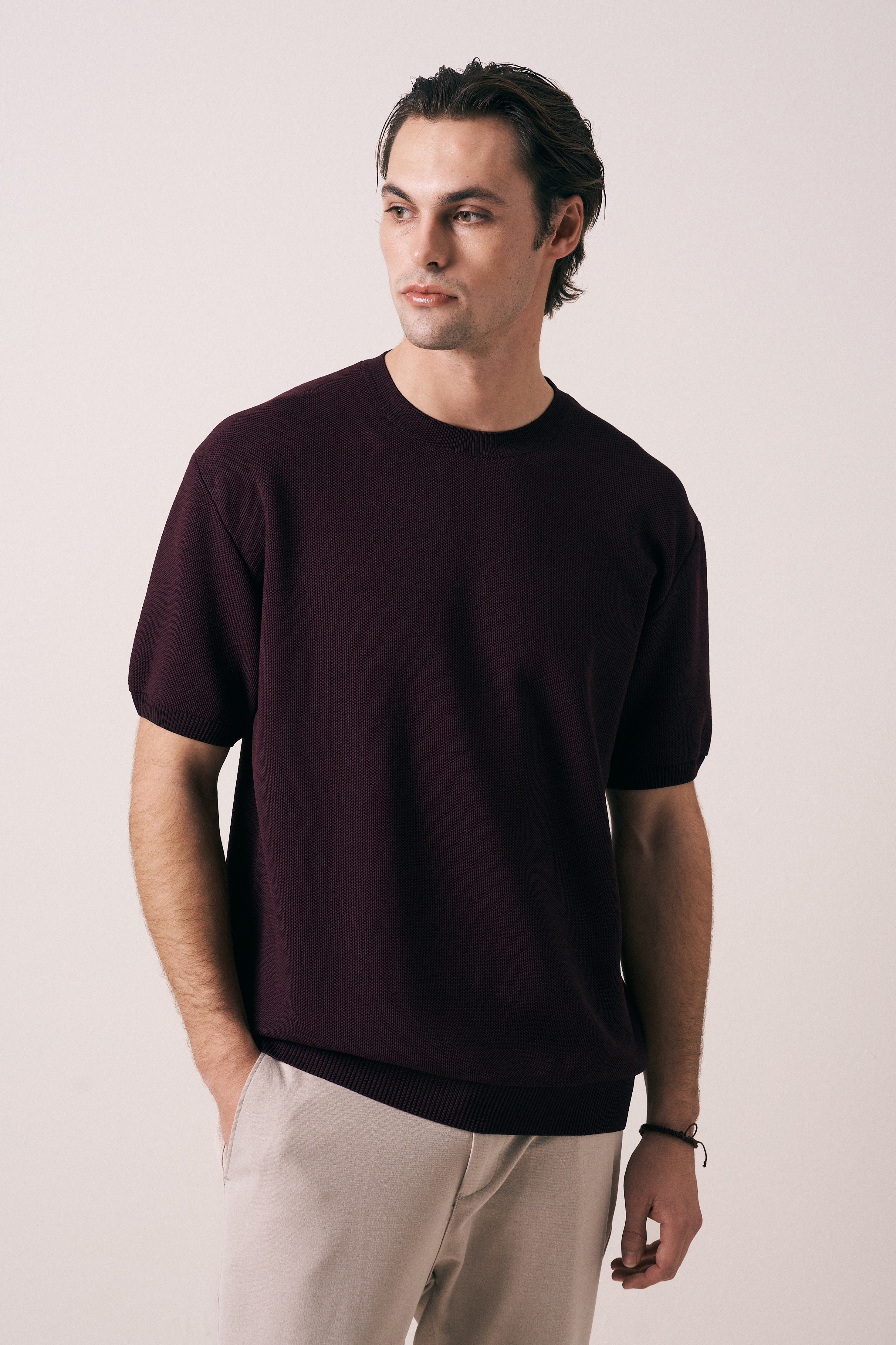 REGULAR FIT TRİKO T-SHIRT