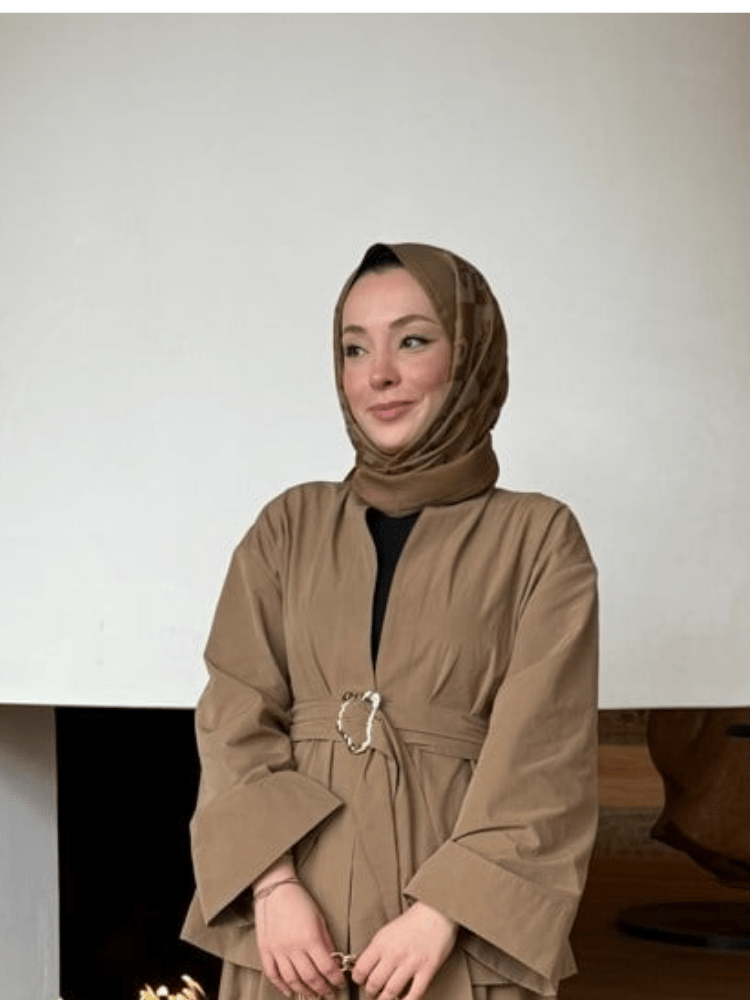 Lina Belted Ceket | Vizon