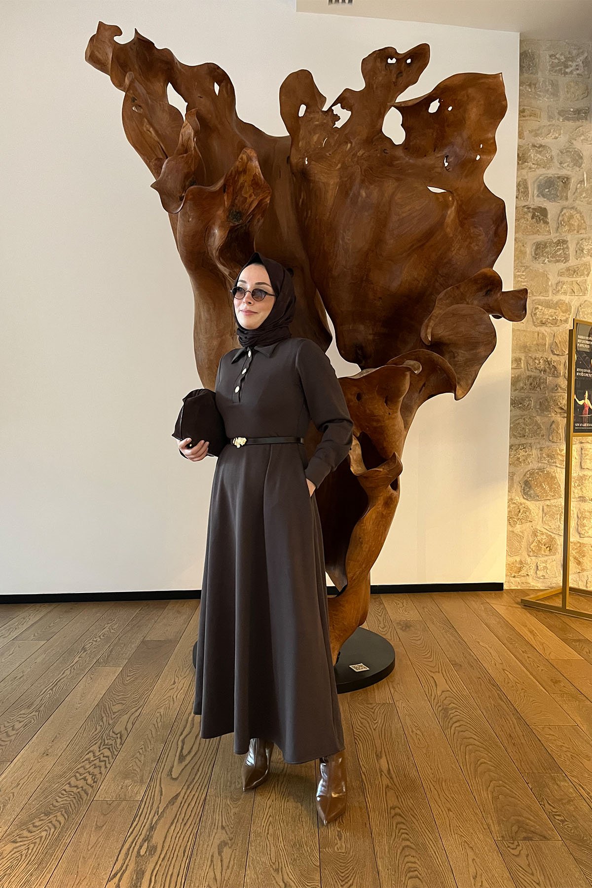 Oysho Model Mocca Elbise