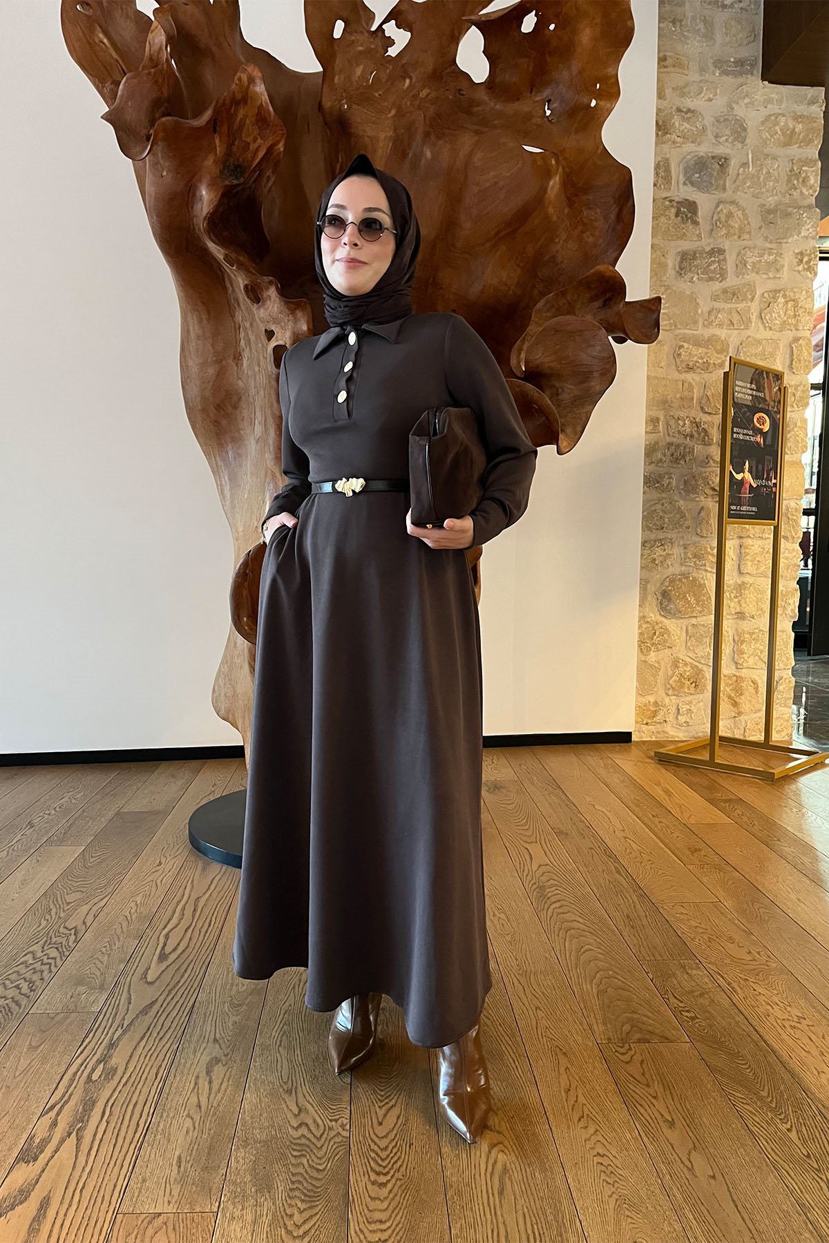 Oysho Model Mocca Elbise