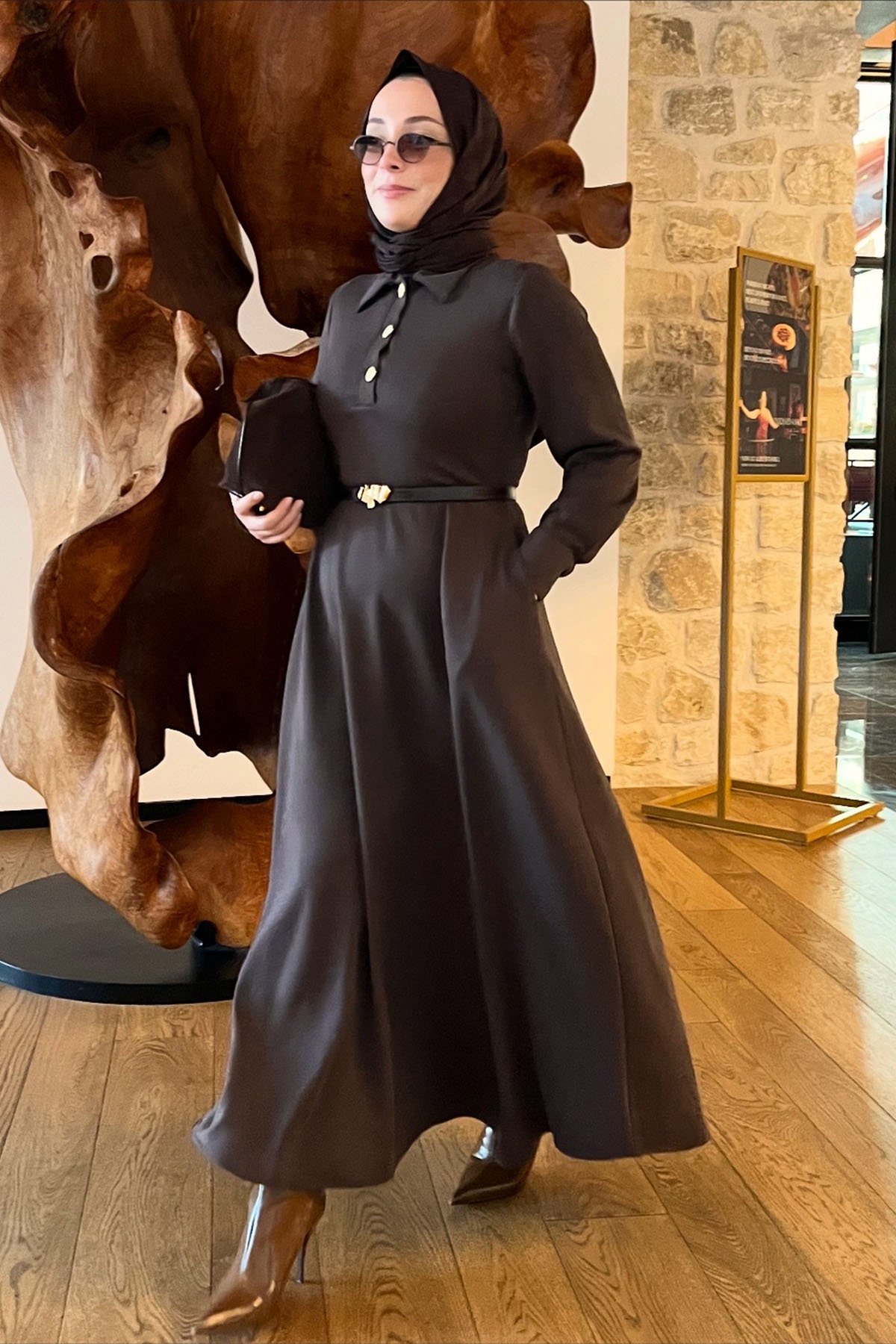 Oysho Model Mocca Elbise