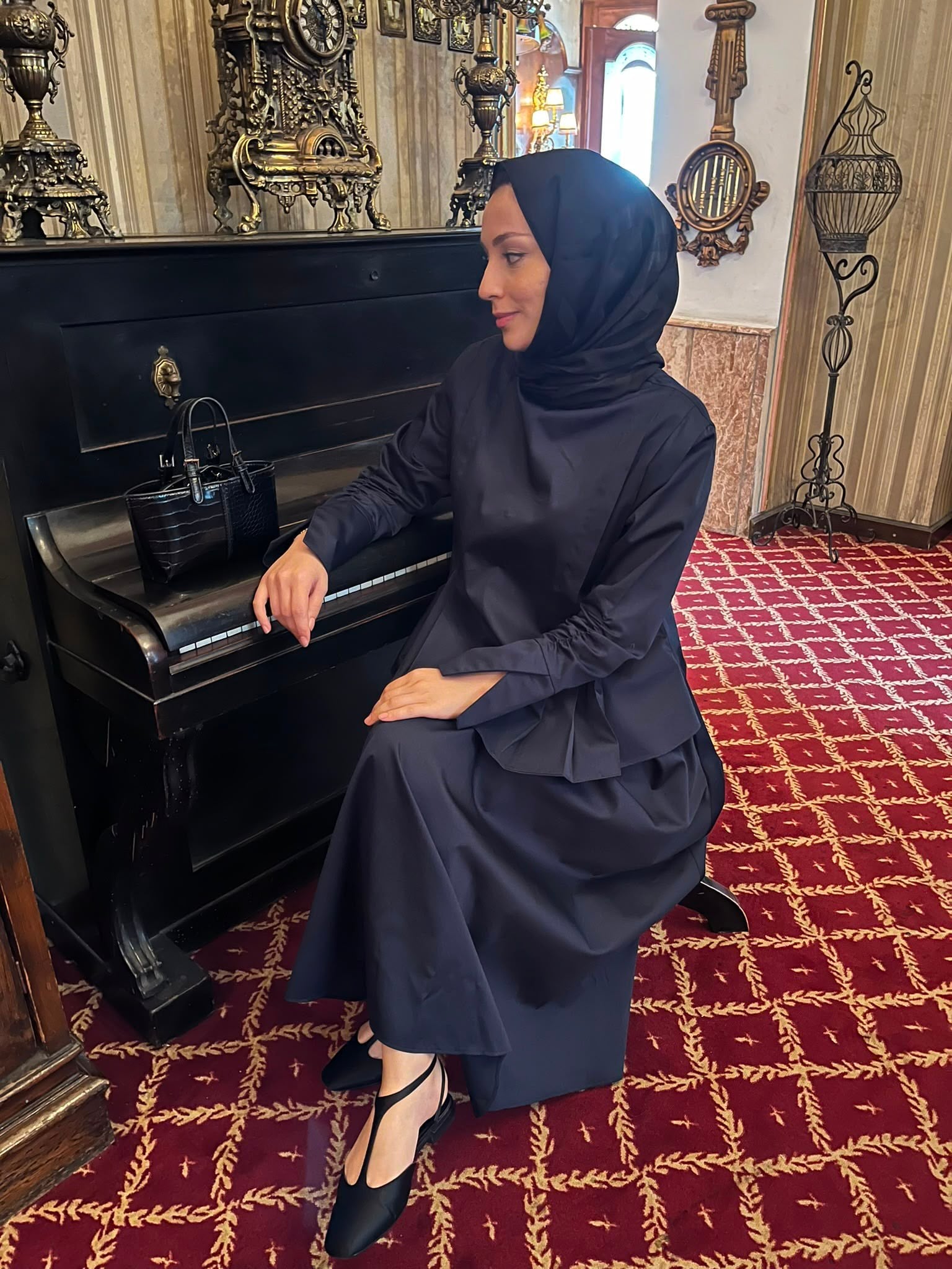 Takım Görünümlü Tasarım Elbise