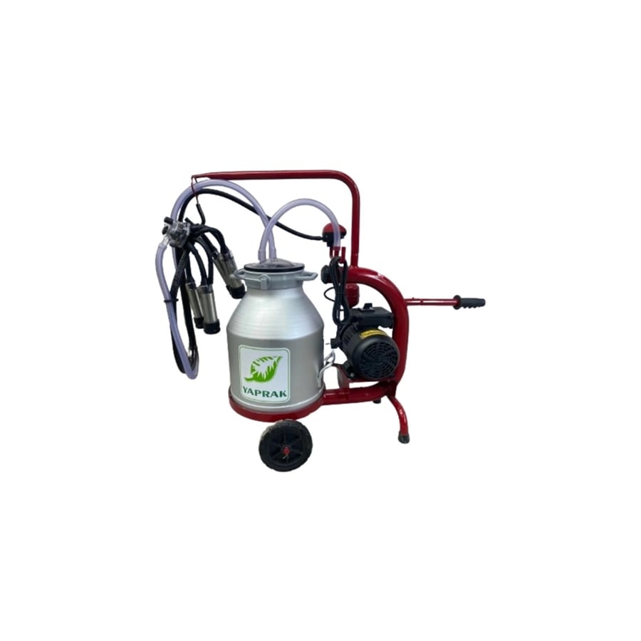 Bartech Yaprak Tekli Inek Süt Sağım Makinası C30 Krom Güğüm Kuru 30LT