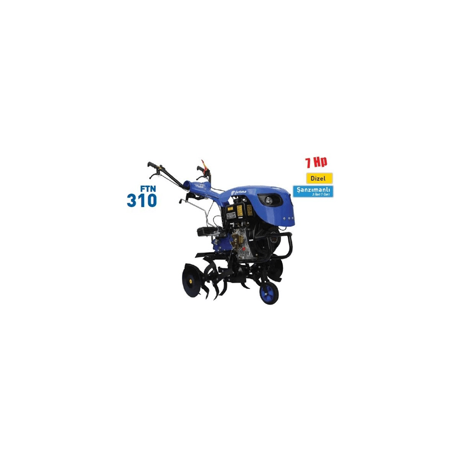 Fırtına Ftn 310 7 Hp Ipli Çapa Makinesi Dizel