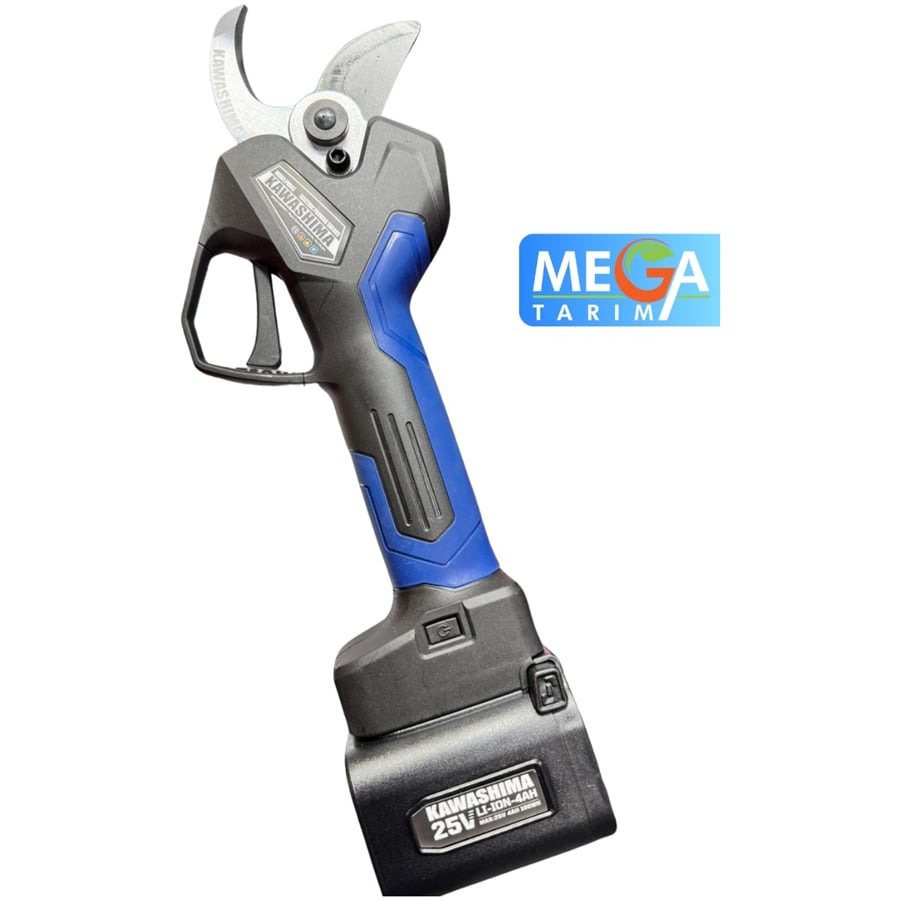 Kawashima 45MM Akülü Budama Makası 25 Volt 4 Ah 100WH Özel Üretim 12 Saat Çalışma Süresi