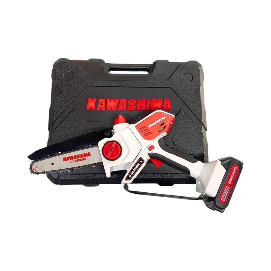 Kawashima Çift Akülü Budama Testeresi 1,1 hp Motor Gücü ve 20 cm Boyu ile Profesyonel Kullanım