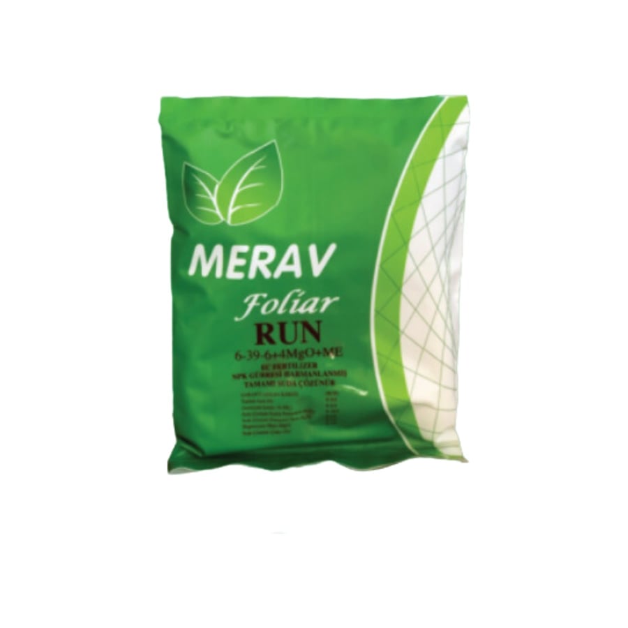 Merav 6-39-6 +4(Mgo)+ 3 Zn + Me 1 kg Toz Bitki Coşturan Yaprak Gübresi