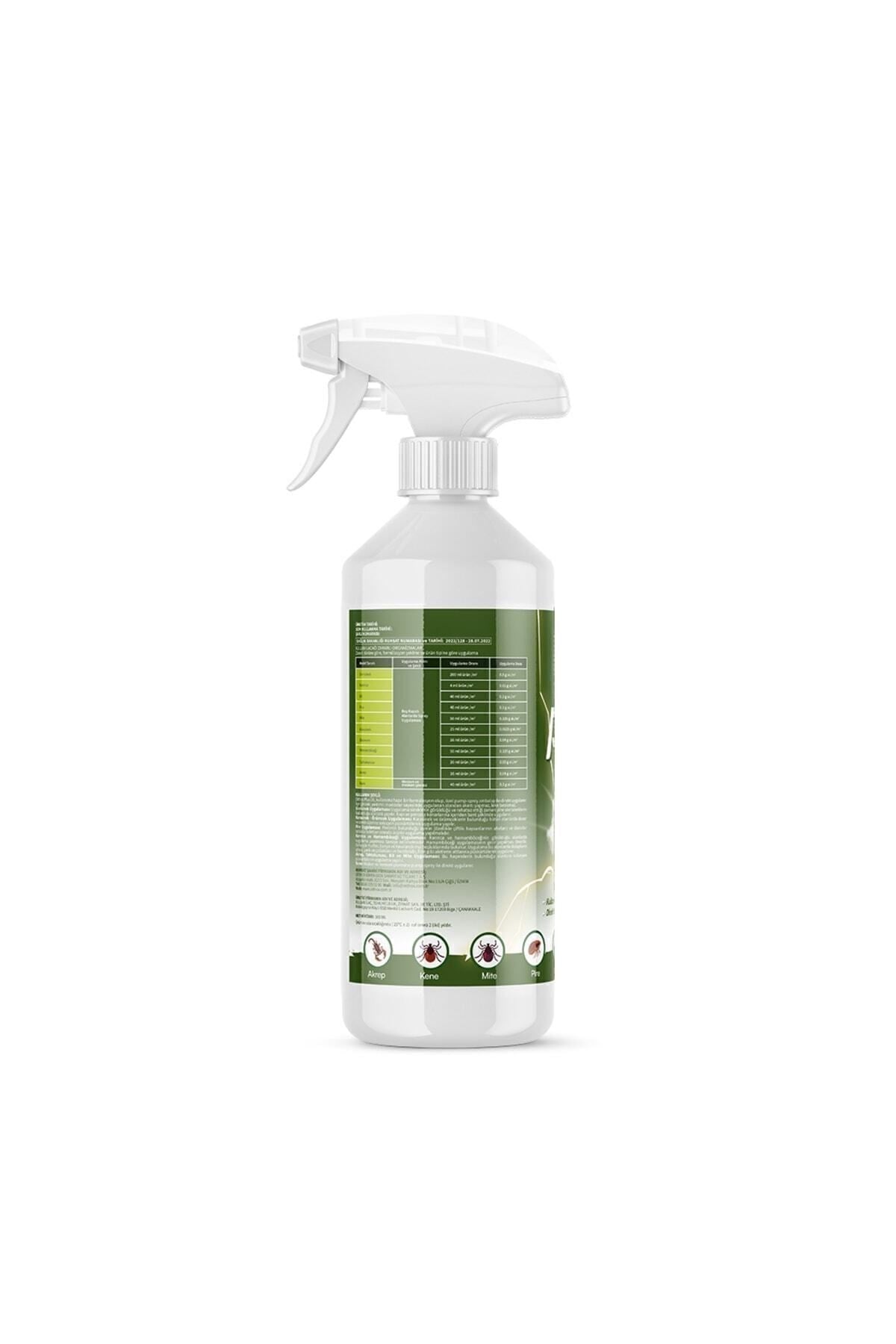 Oithox Plus Ul Insektisit Böcek, Hamam Böceği, Tahta Kurusu, Bit, Pire, Ilacı 500 ml