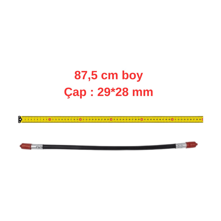 Rapco Tırpan Spiral Şaft Hortumu Komple 29*28 mm 87,5 Cm-Rapco