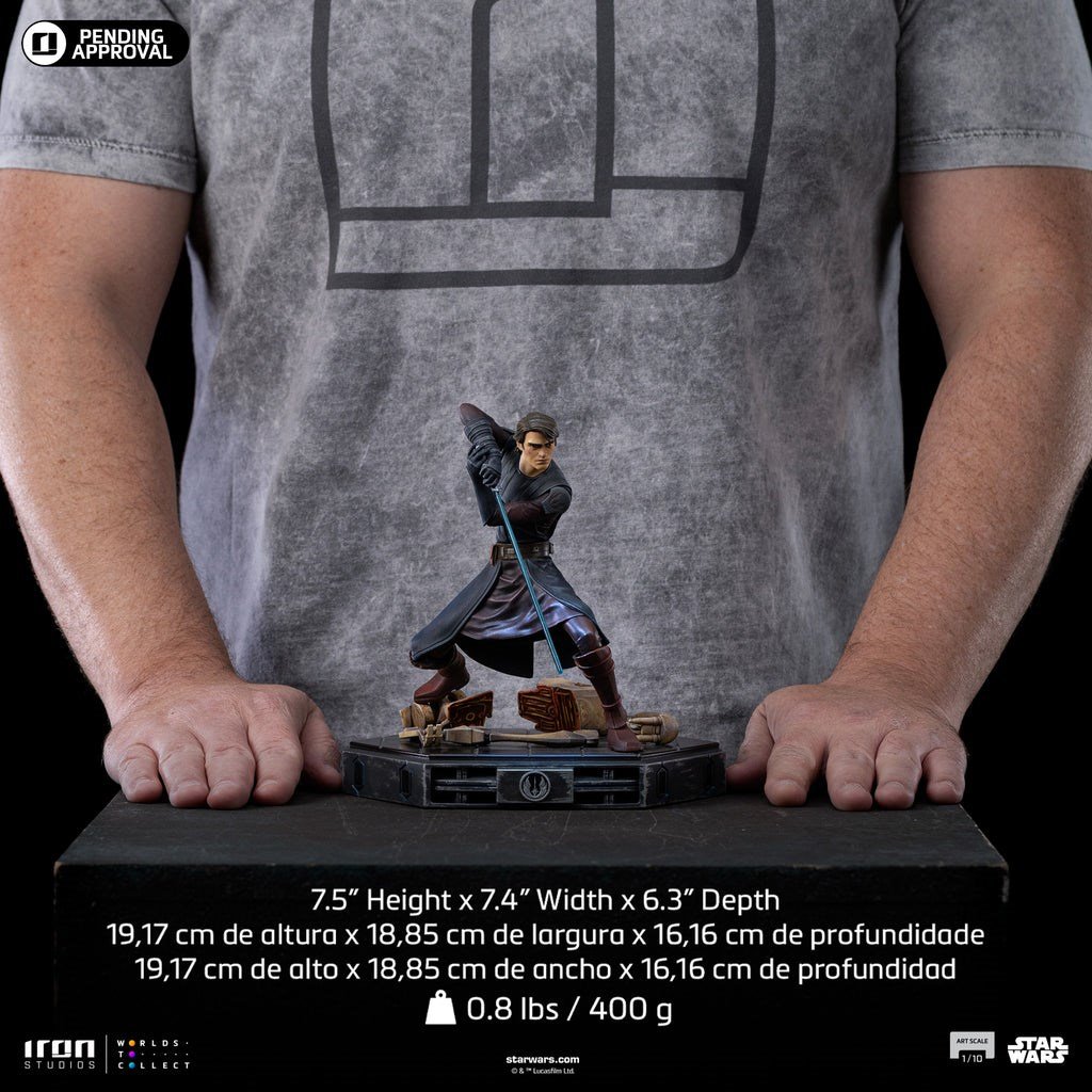 Anakin Skywalker Figür - Star Wars: Clone Wars - Art Scale 1/10 - Iron Studios