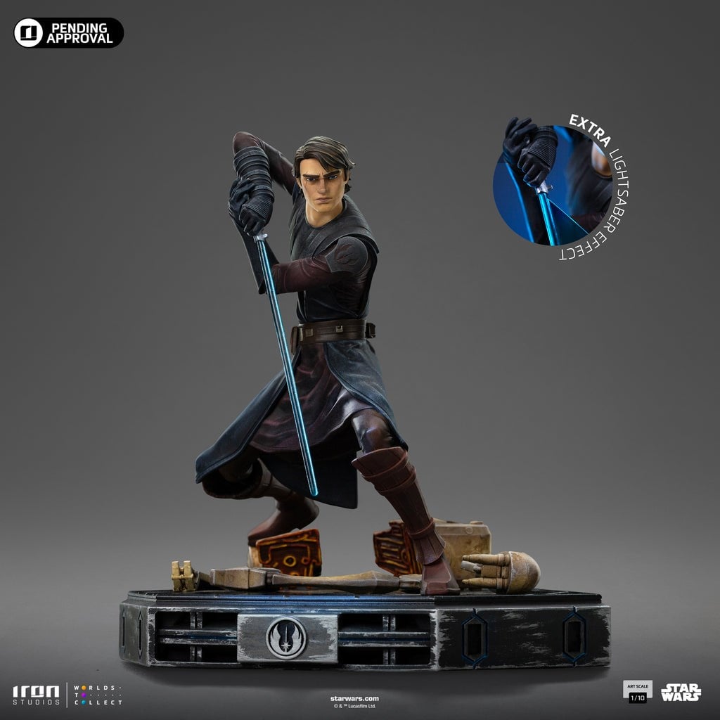 Anakin Skywalker Figür - Star Wars: Clone Wars - Art Scale 1/10 - Iron Studios