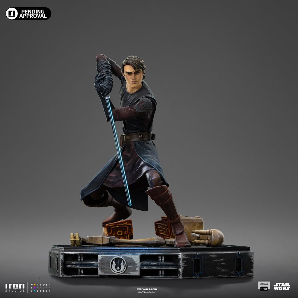 Anakin Skywalker Figür - Star Wars: Clone Wars - Art Scale 1/10 - Iron Studios